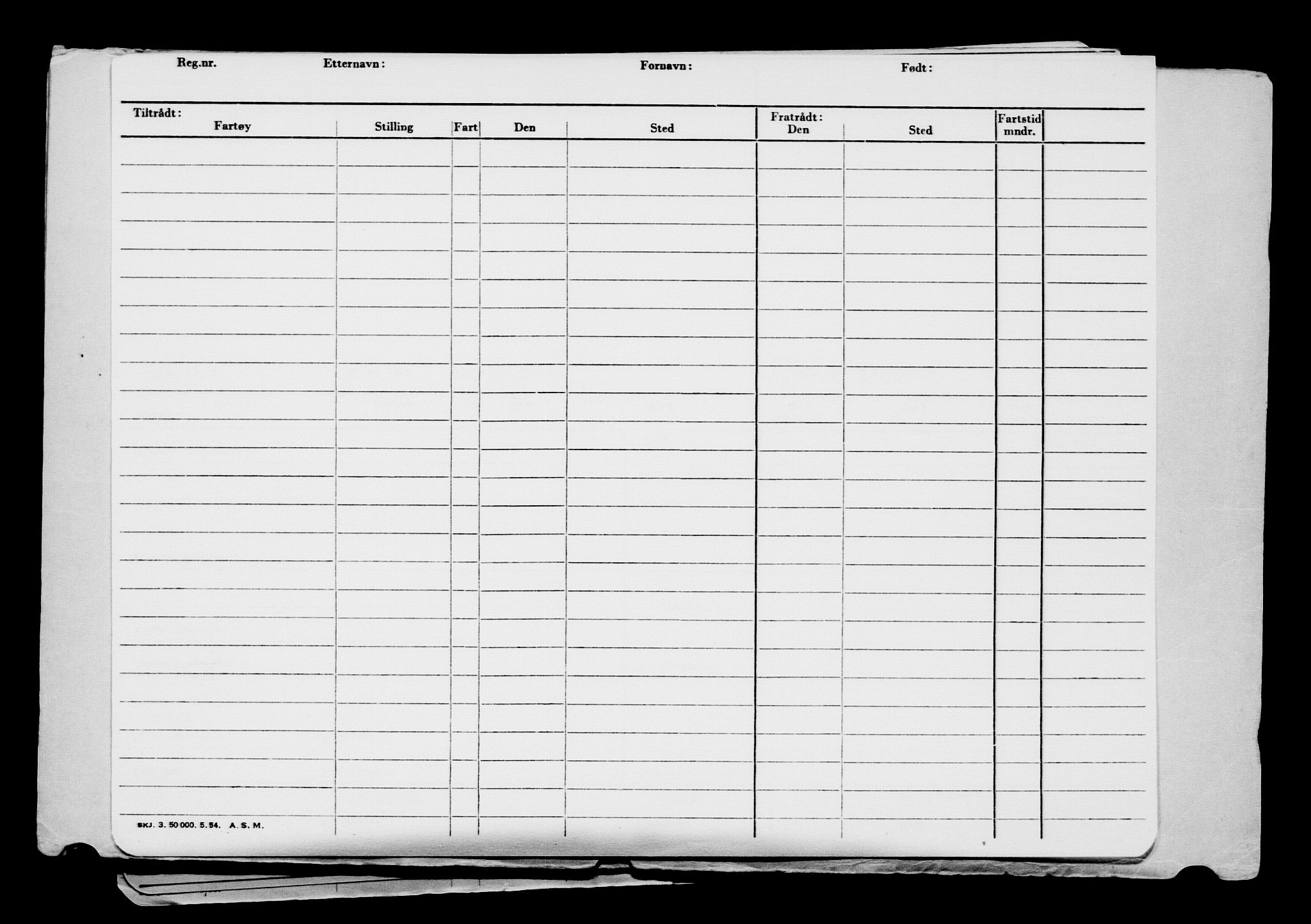 Direktoratet for sjømenn, AV/RA-S-3545/G/Gb/L0101: Hovedkort, 1911, p. 444