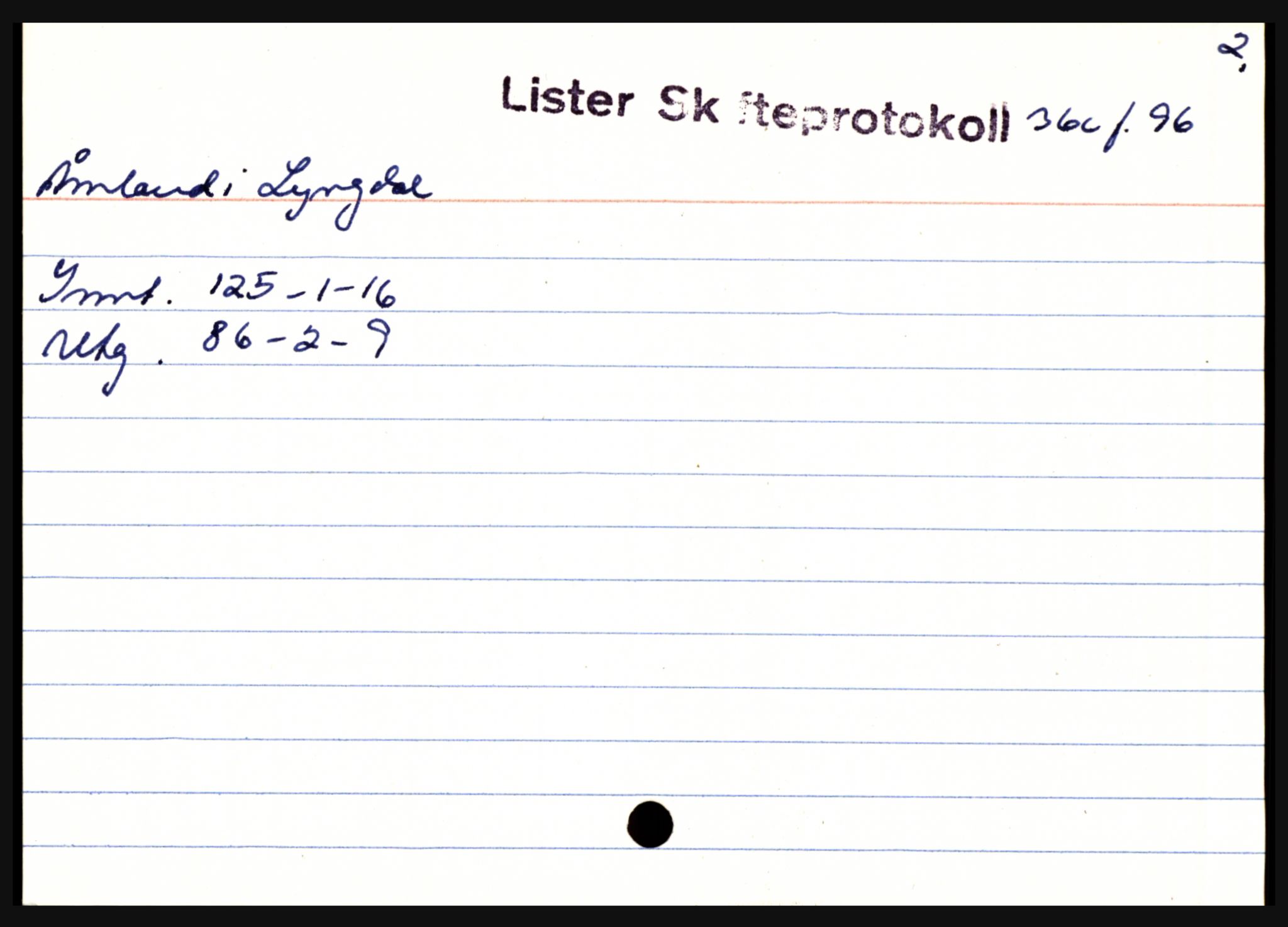 Lister sorenskriveri, AV/SAK-1221-0003/H, p. 45599