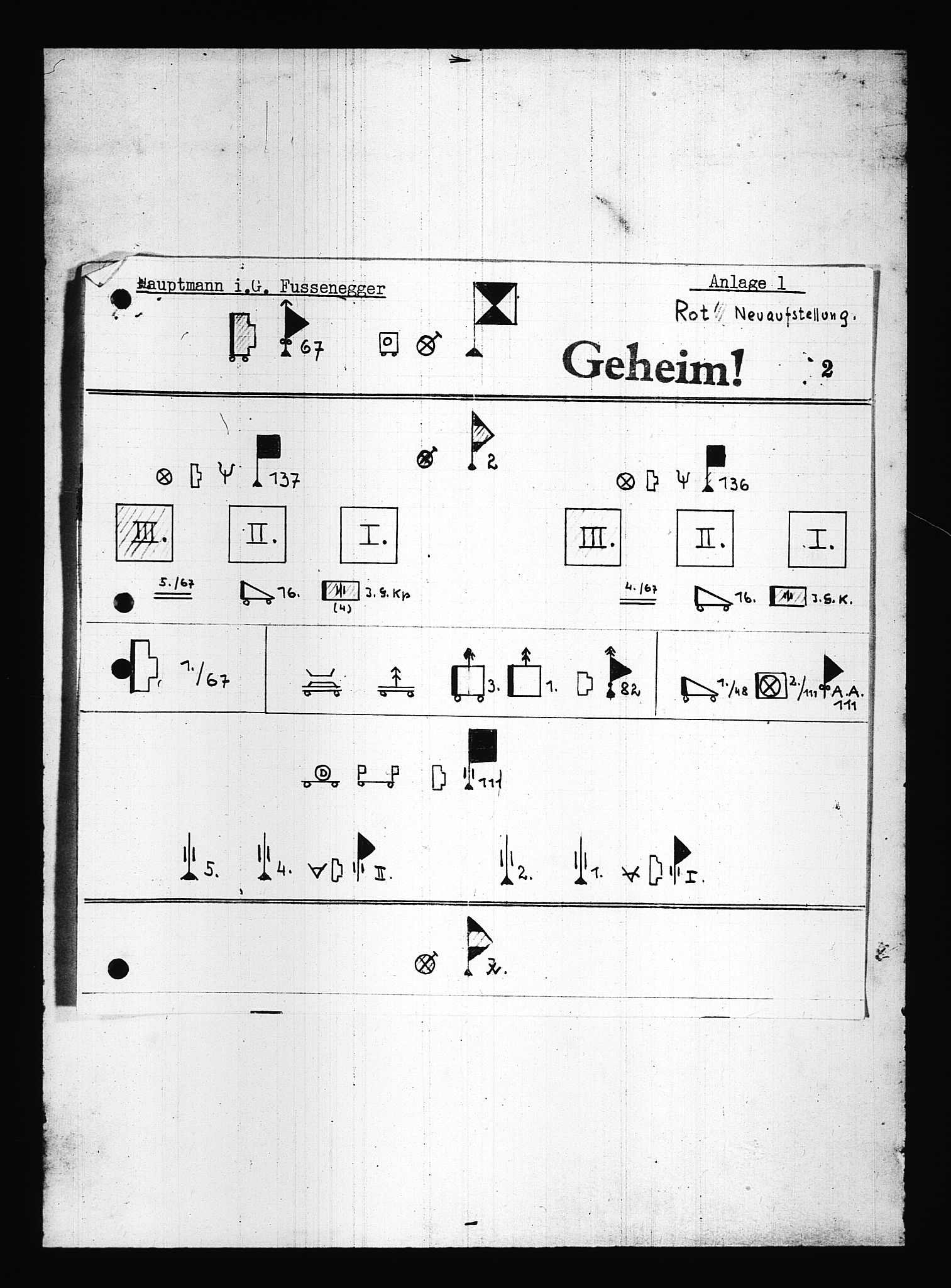 Documents Section, AV/RA-RAFA-2200/V/L0083: Amerikansk mikrofilm "Captured German Documents".
Box No. 722.  FKA jnr. 615/1954., 1940, p. 477