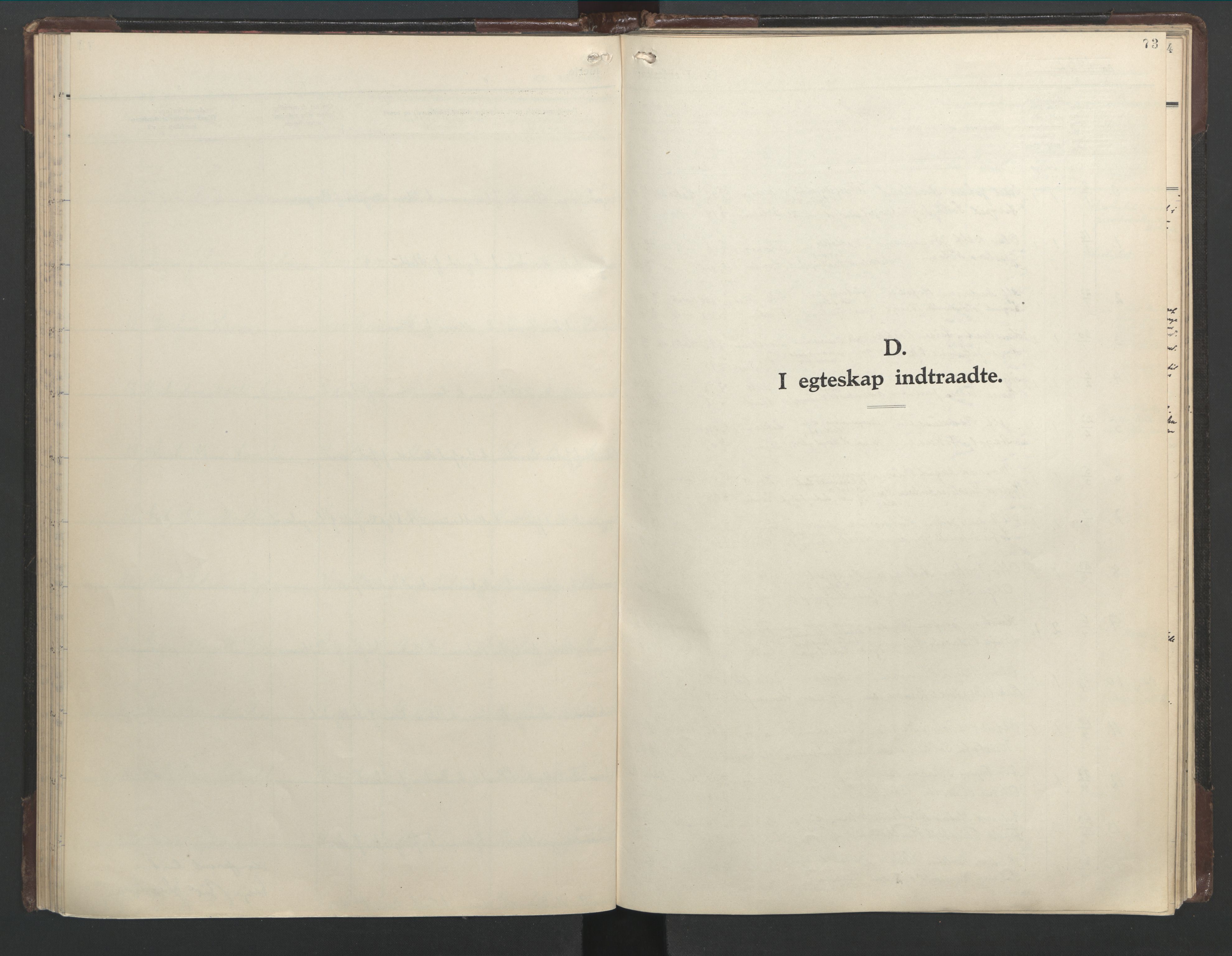 Mariakirken Sokneprestembete, AV/SAB-A-76901/H/Hab/L0011: Parish register (copy) no. A 11, 1938-1955, p. 72b-73a