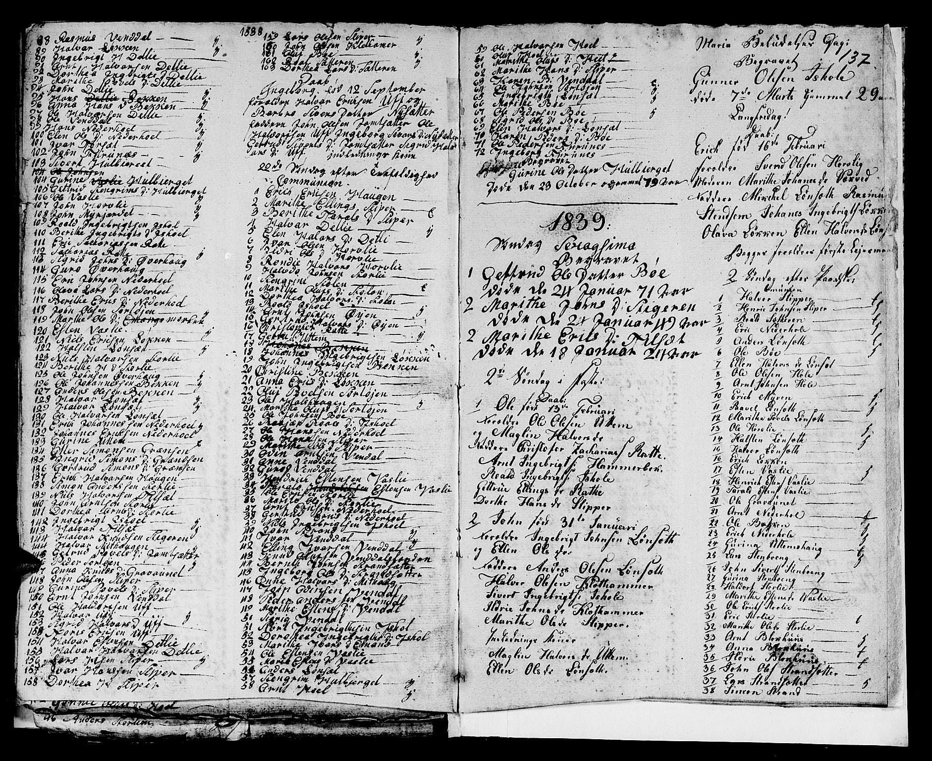 Ministerialprotokoller, klokkerbøker og fødselsregistre - Sør-Trøndelag, SAT/A-1456/679/L0921: Parish register (copy) no. 679C01, 1792-1840, p. 137