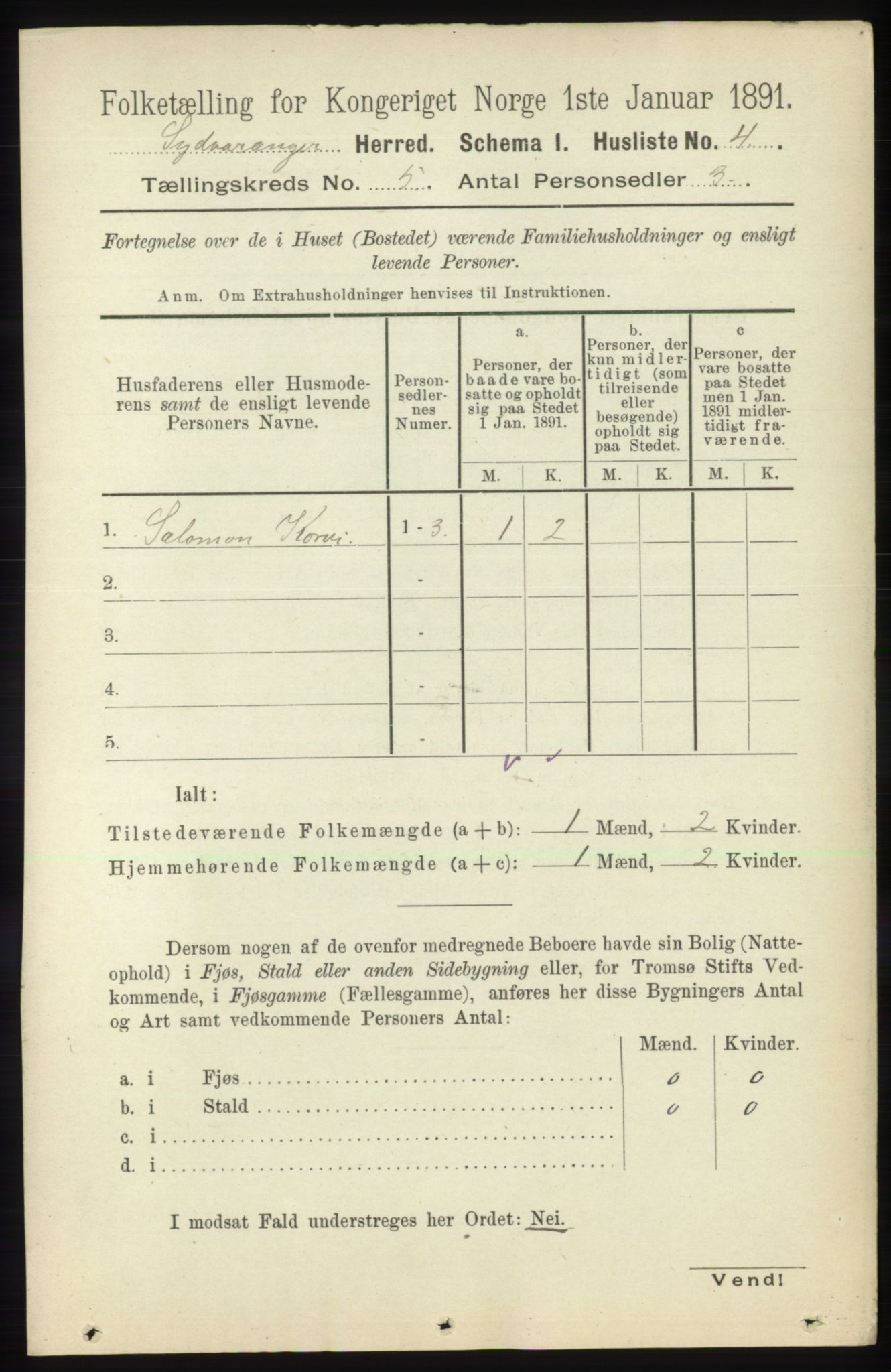 RA, 1891 census for 2030 Sør-Varanger, 1891, p. 1523