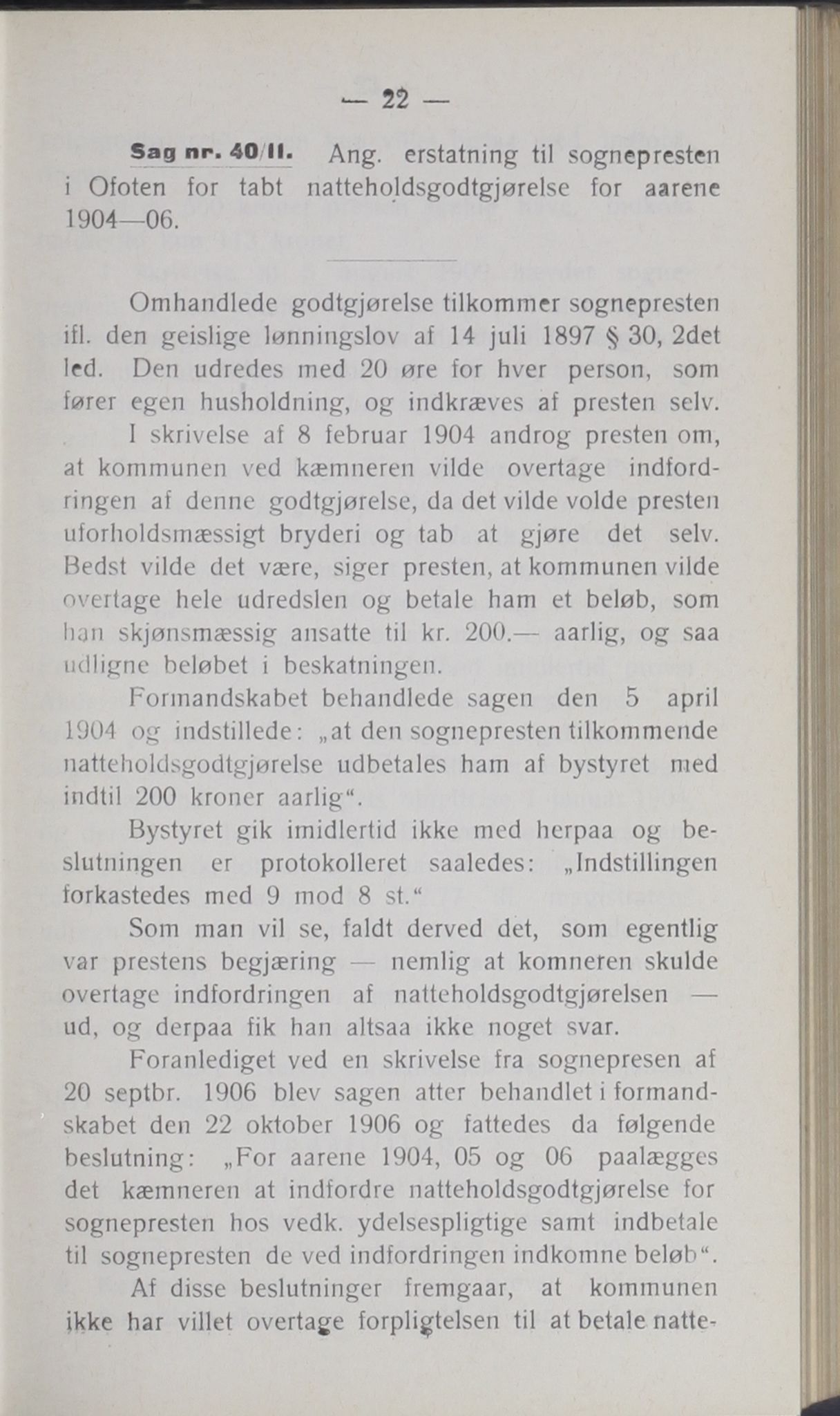 Narvik kommune. Formannskap , AIN/K-18050.150/A/Ab/L0001: Møtebok, 1911