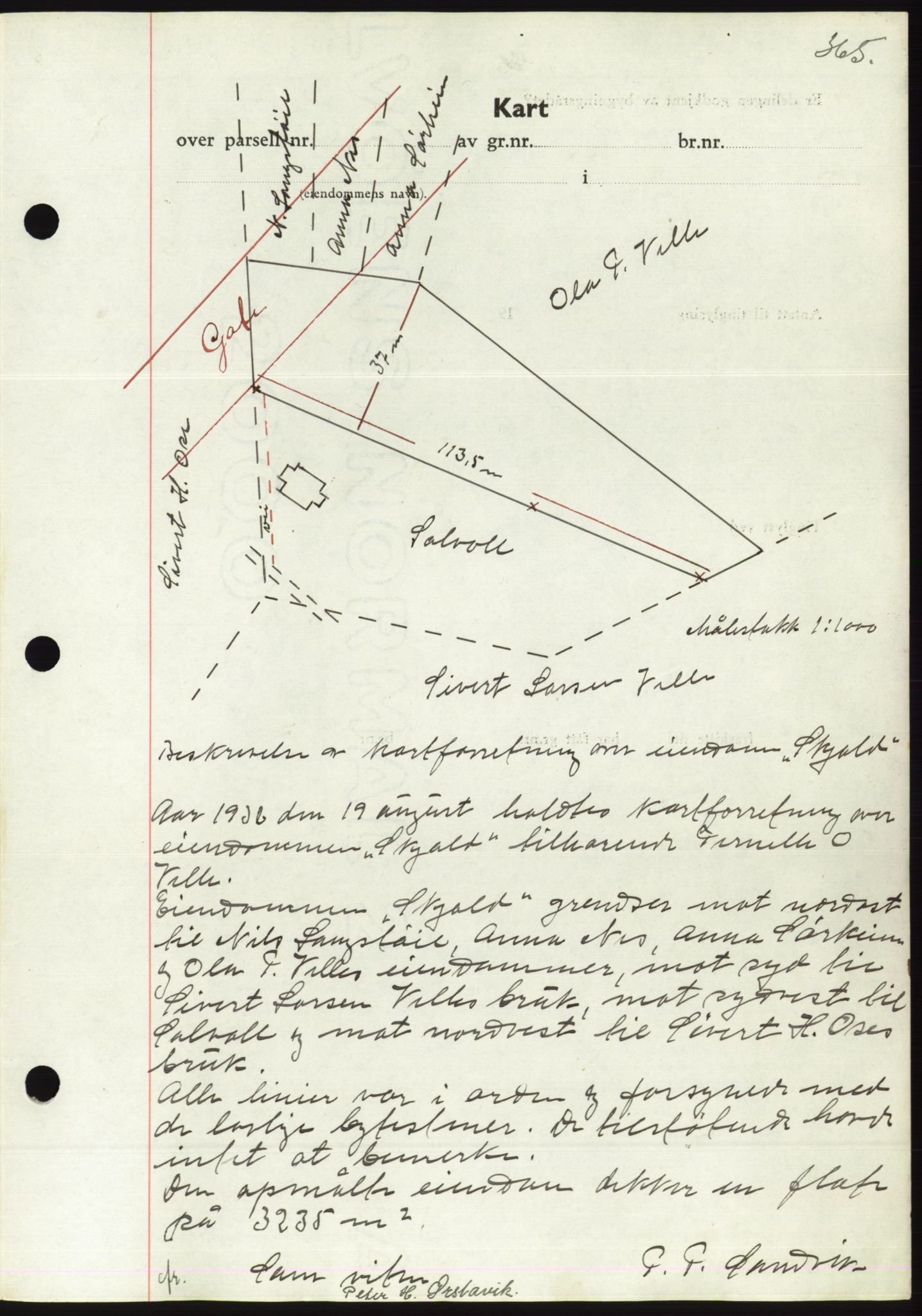 Søre Sunnmøre sorenskriveri, AV/SAT-A-4122/1/2/2C/L0061: Mortgage book no. 55, 1936-1936, Diary no: : 1391/1936