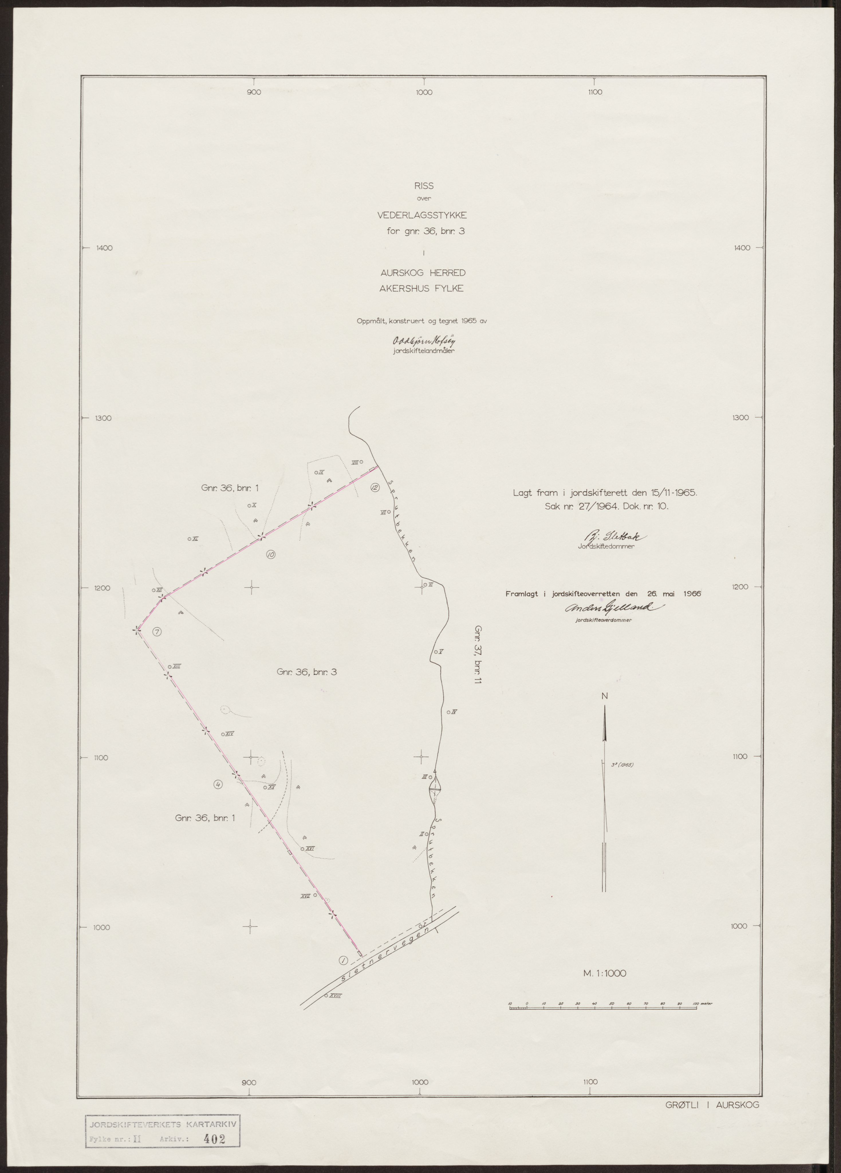 Jordskifteverkets kartarkiv, RA/S-3929/T, 1859-1988, p. 502