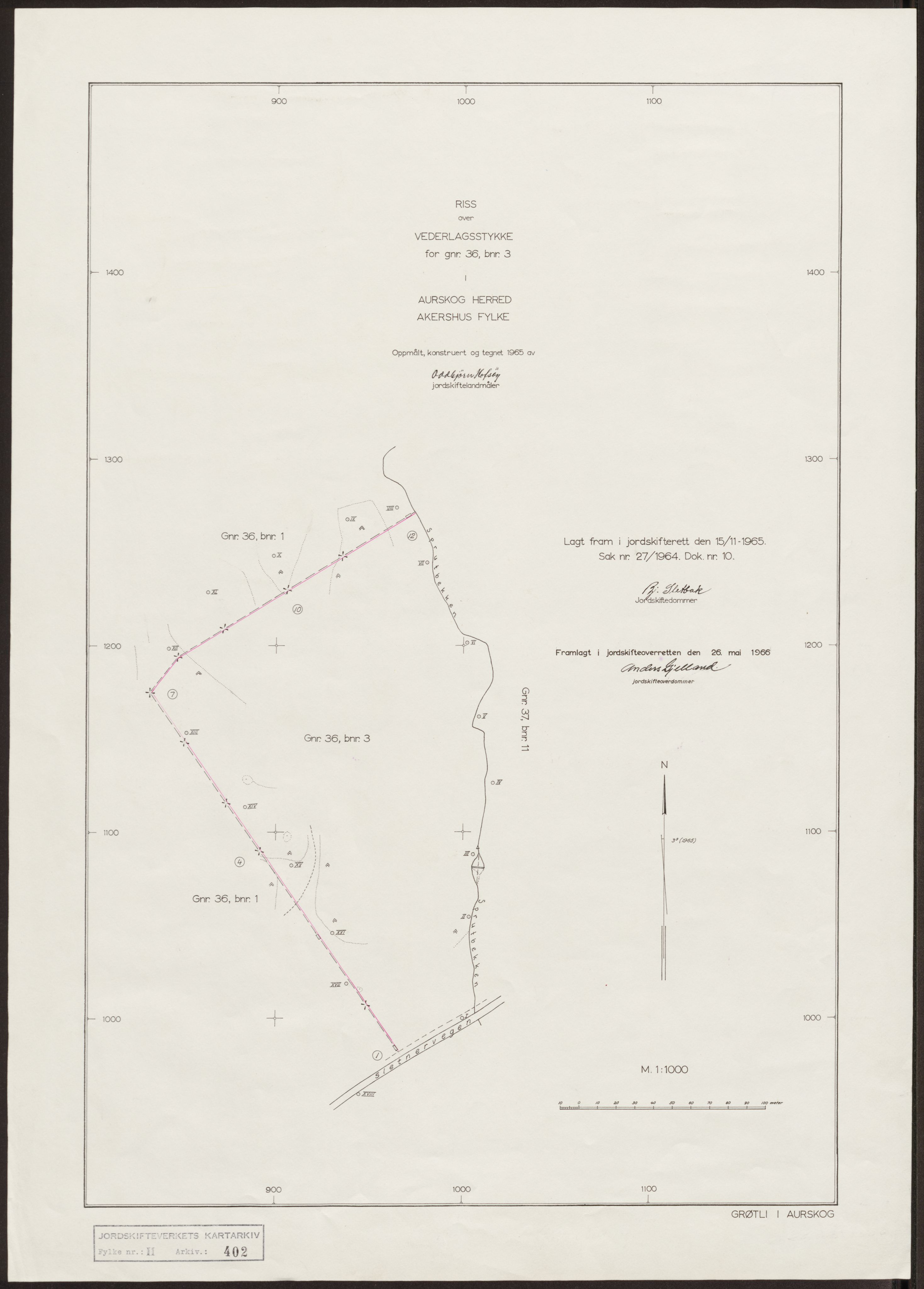 Jordskifteverkets kartarkiv, AV/RA-S-3929/T, 1859-1988, p. 502