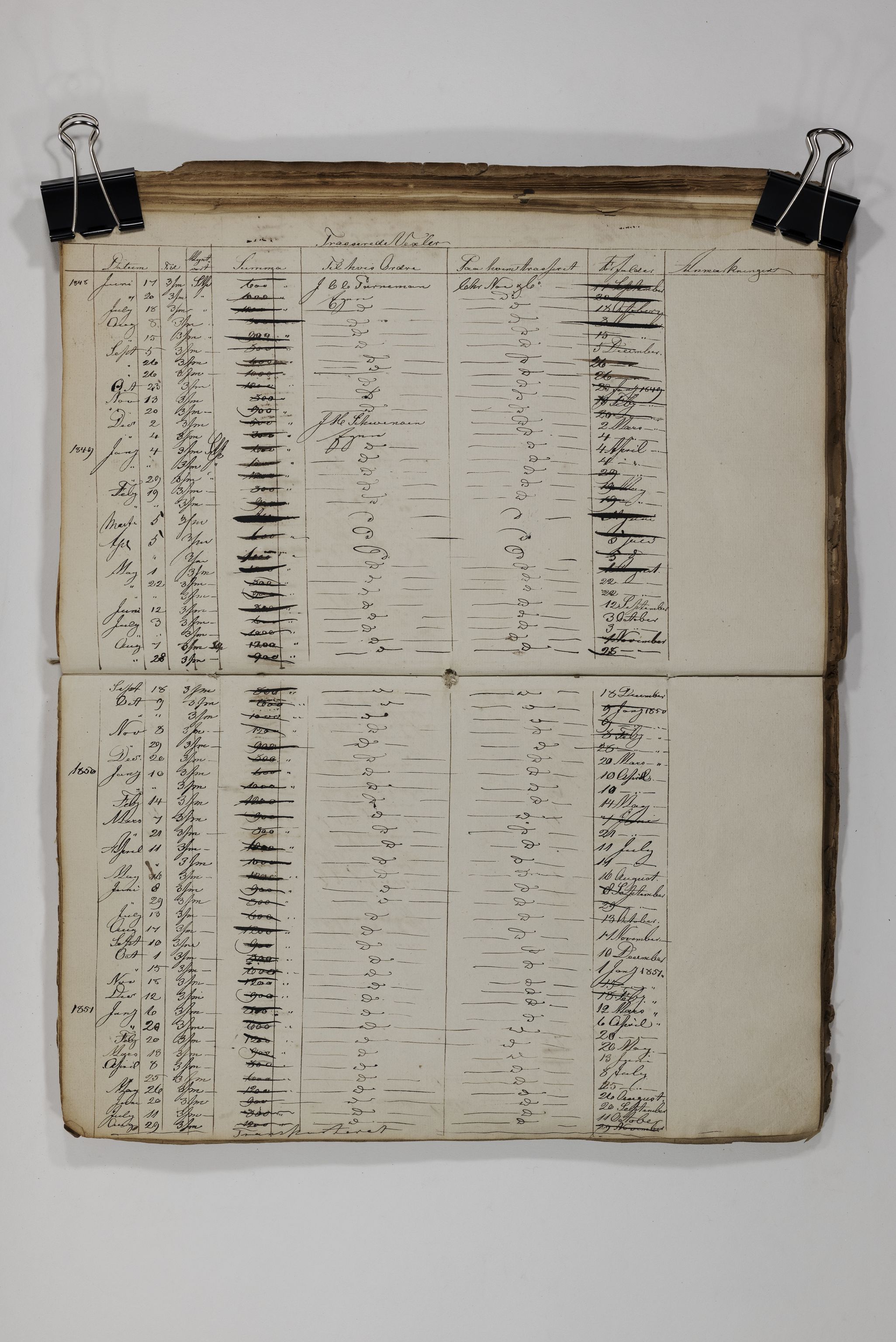 Blehr/ Kjellestad, TEMU/TGM-A-1212/R/Rl/L0011: Transferede veksler, 1836-1857, p. 57