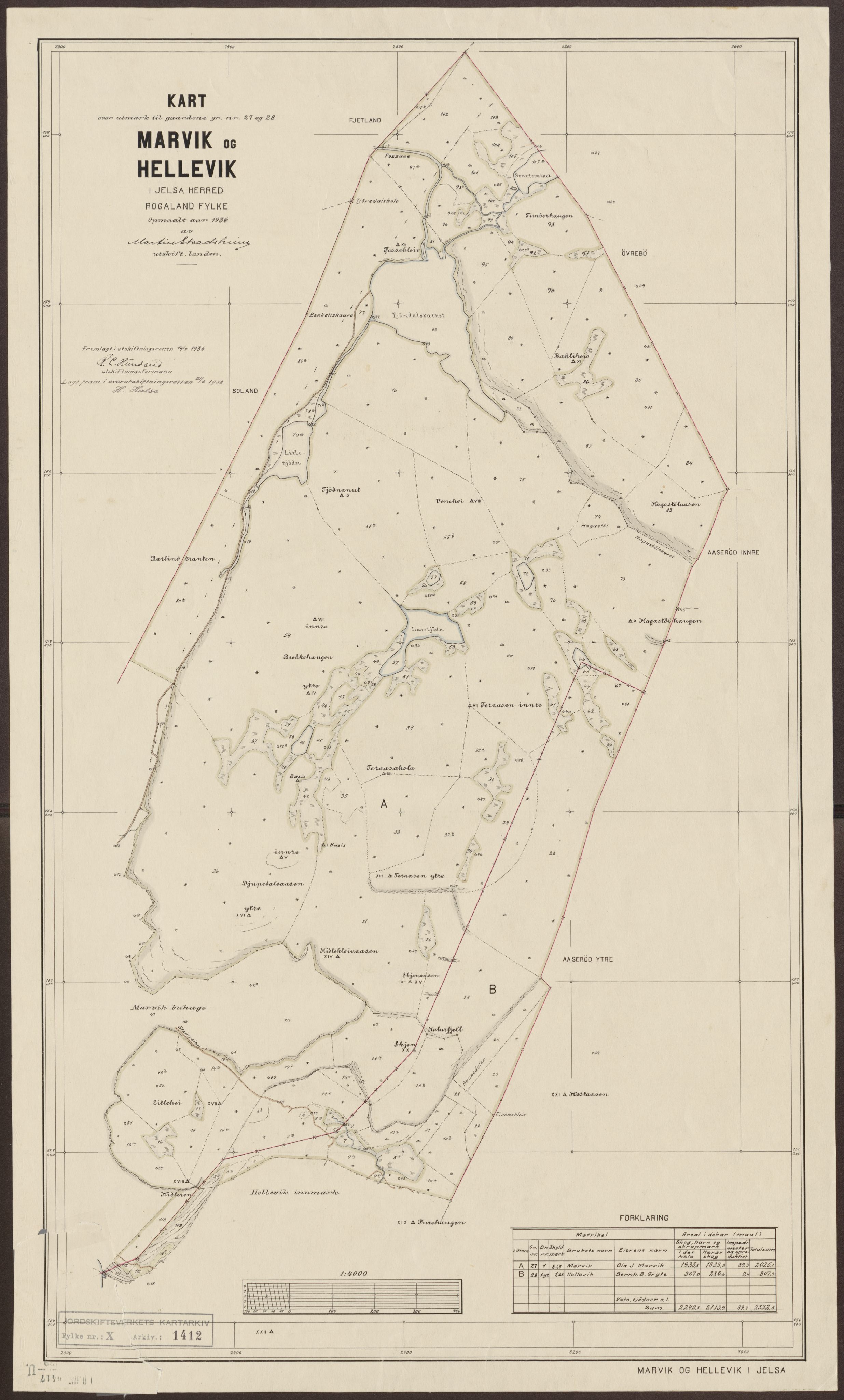 Jordskifteverkets kartarkiv, RA/S-3929/T, 1859-1988, p. 1754