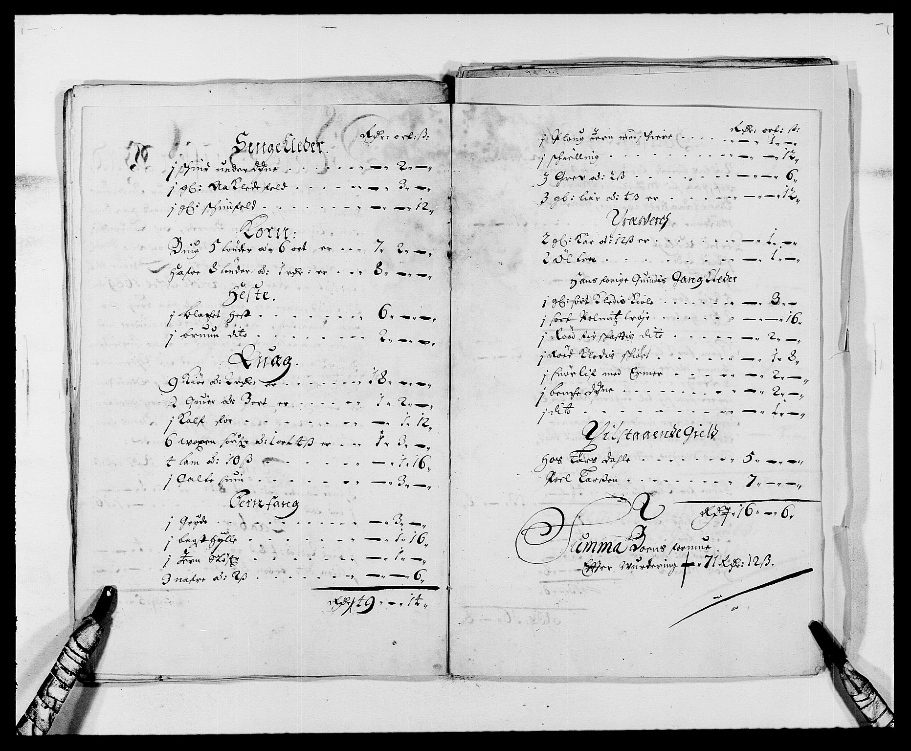 Rentekammeret inntil 1814, Reviderte regnskaper, Fogderegnskap, RA/EA-4092/R63/L4306: Fogderegnskap Inderøy, 1687-1689, p. 504