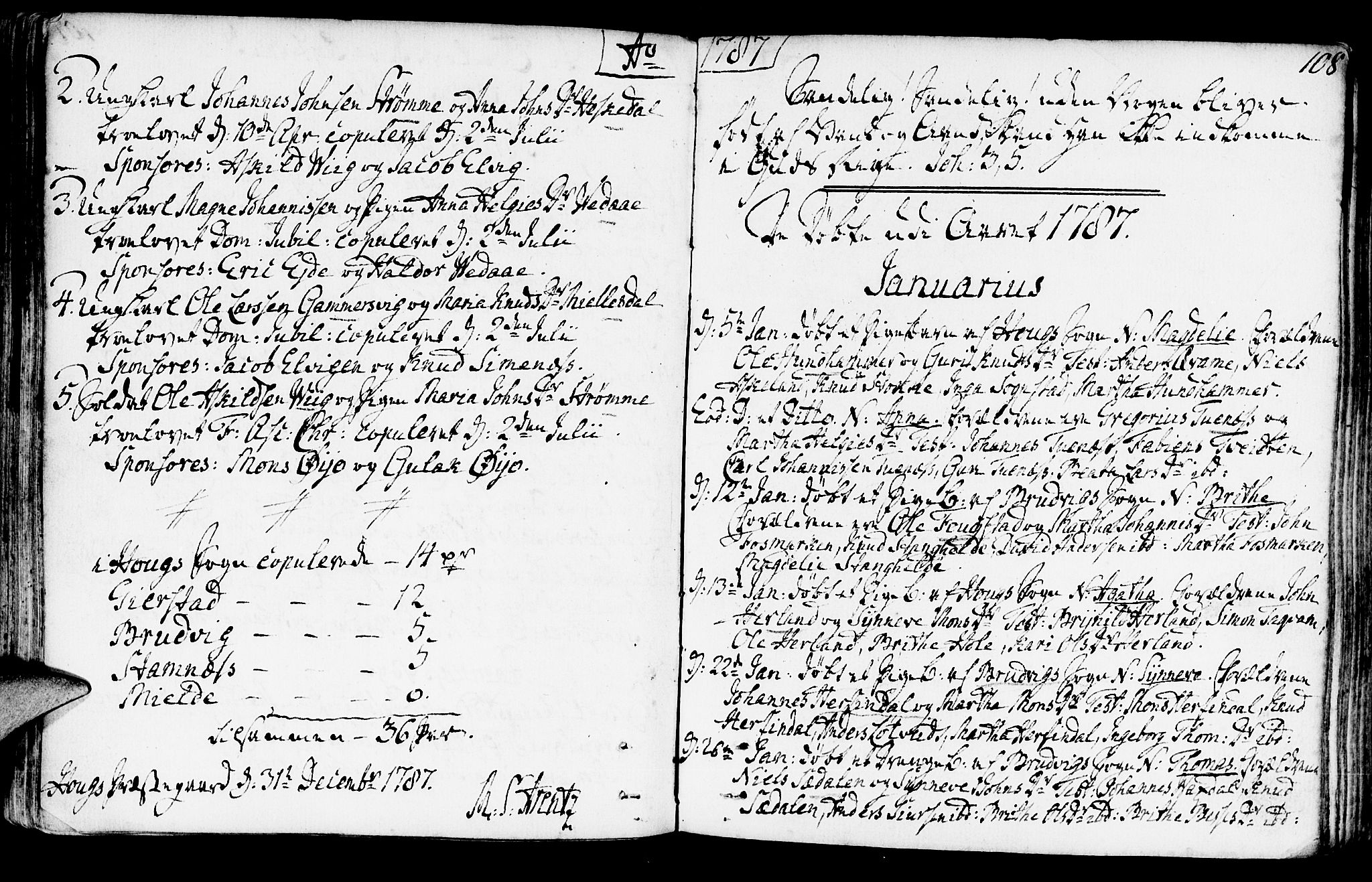 Haus sokneprestembete, SAB/A-75601/H/Haa: Parish register (official) no. A 10, 1782-1796, p. 108