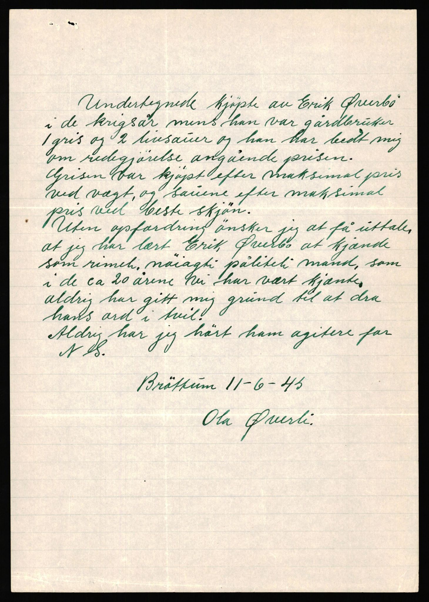 Landssvikarkivet, Hamar politikammer, AV/RA-S-3138-09/D/Dd, 1945-1946, p. 27