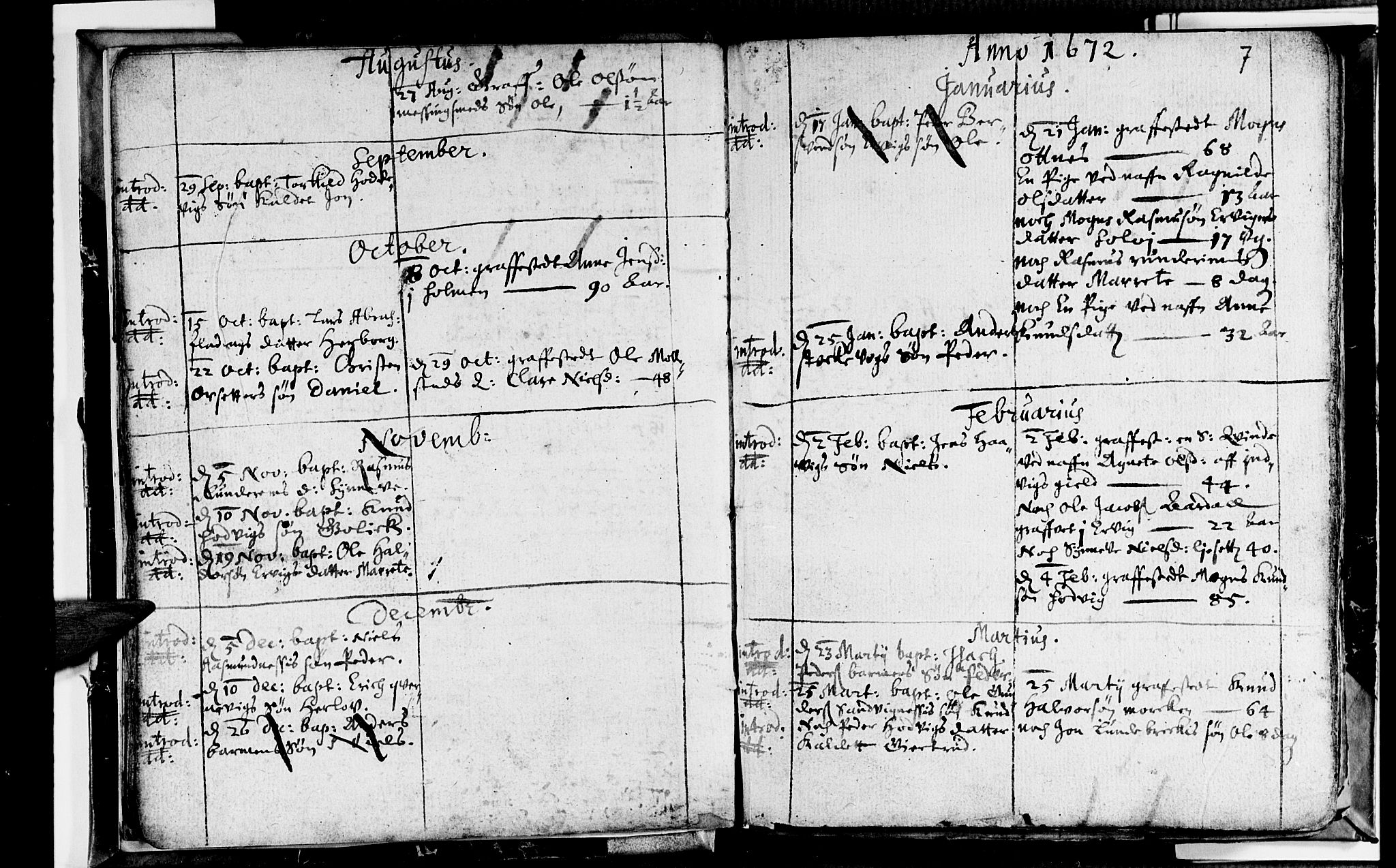 Selje sokneprestembete, AV/SAB-A-99938/H/Ha/Haa/Haaa: Parish register (official) no. A 1, 1668-1696, p. 7