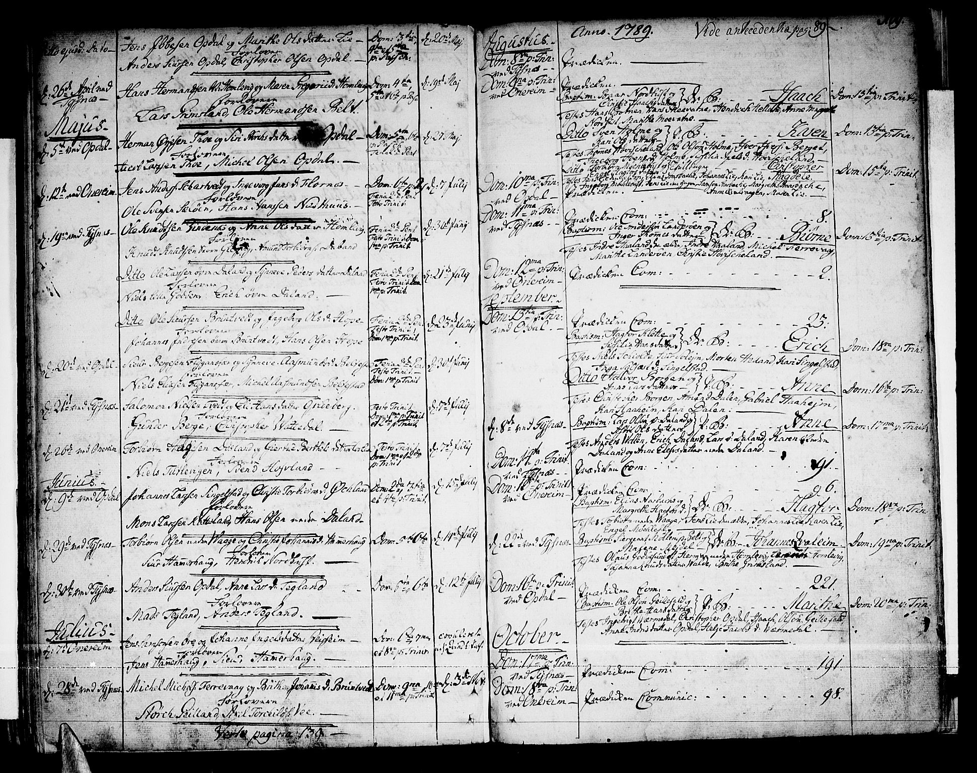 Tysnes sokneprestembete, AV/SAB-A-78601/H/Haa: Parish register (official) no. A 5, 1762-1793, p. 109