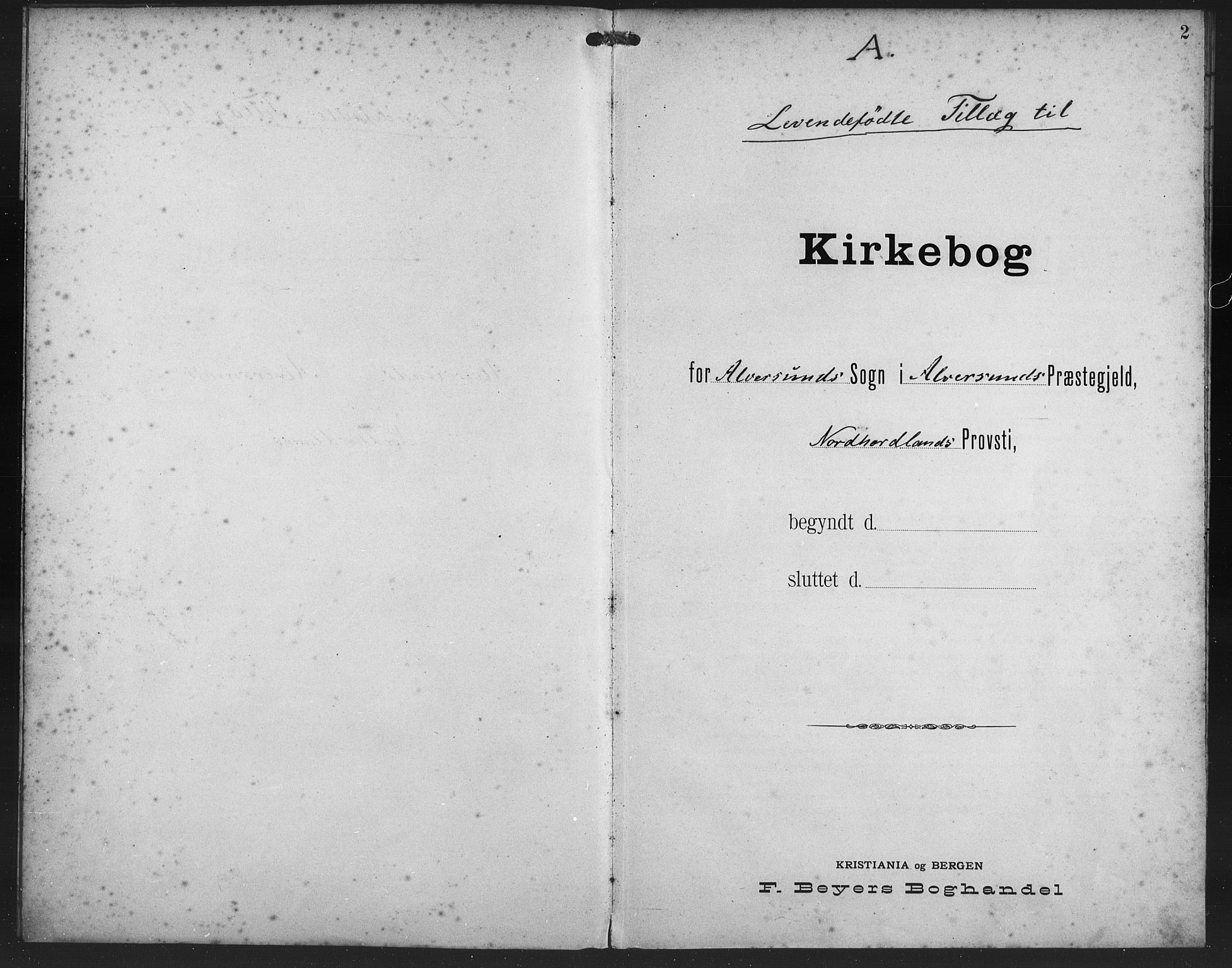 Alversund Sokneprestembete, SAB/A-73901/H/Ha/Haa/Haaa/L0002: Parish register (official) no. A 2, 1893-1896, p. 2