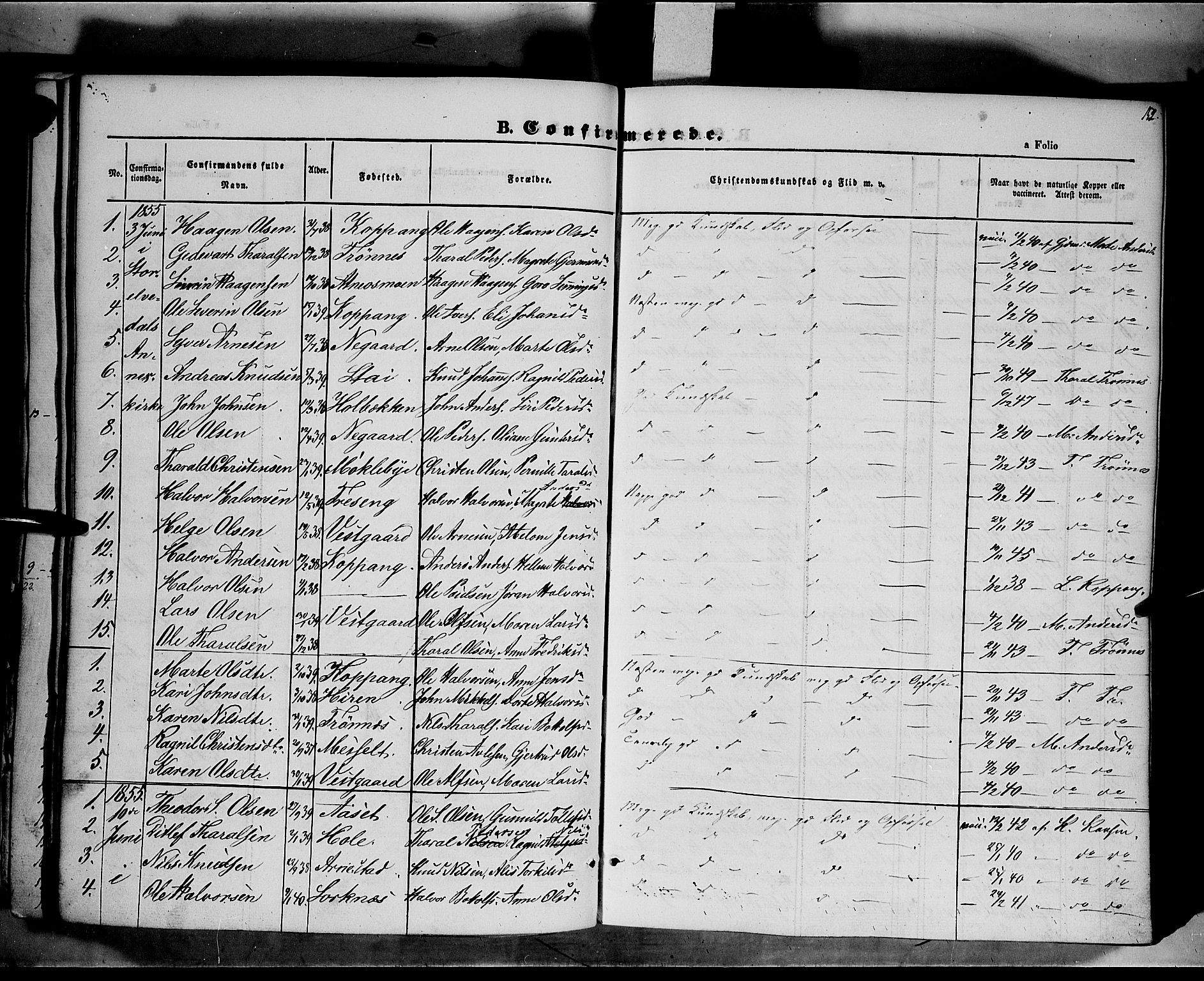 Åmot prestekontor, Hedmark, SAH/PREST-056/H/Ha/Haa/L0006: Parish register (official) no. 6, 1842-1861, p. 152
