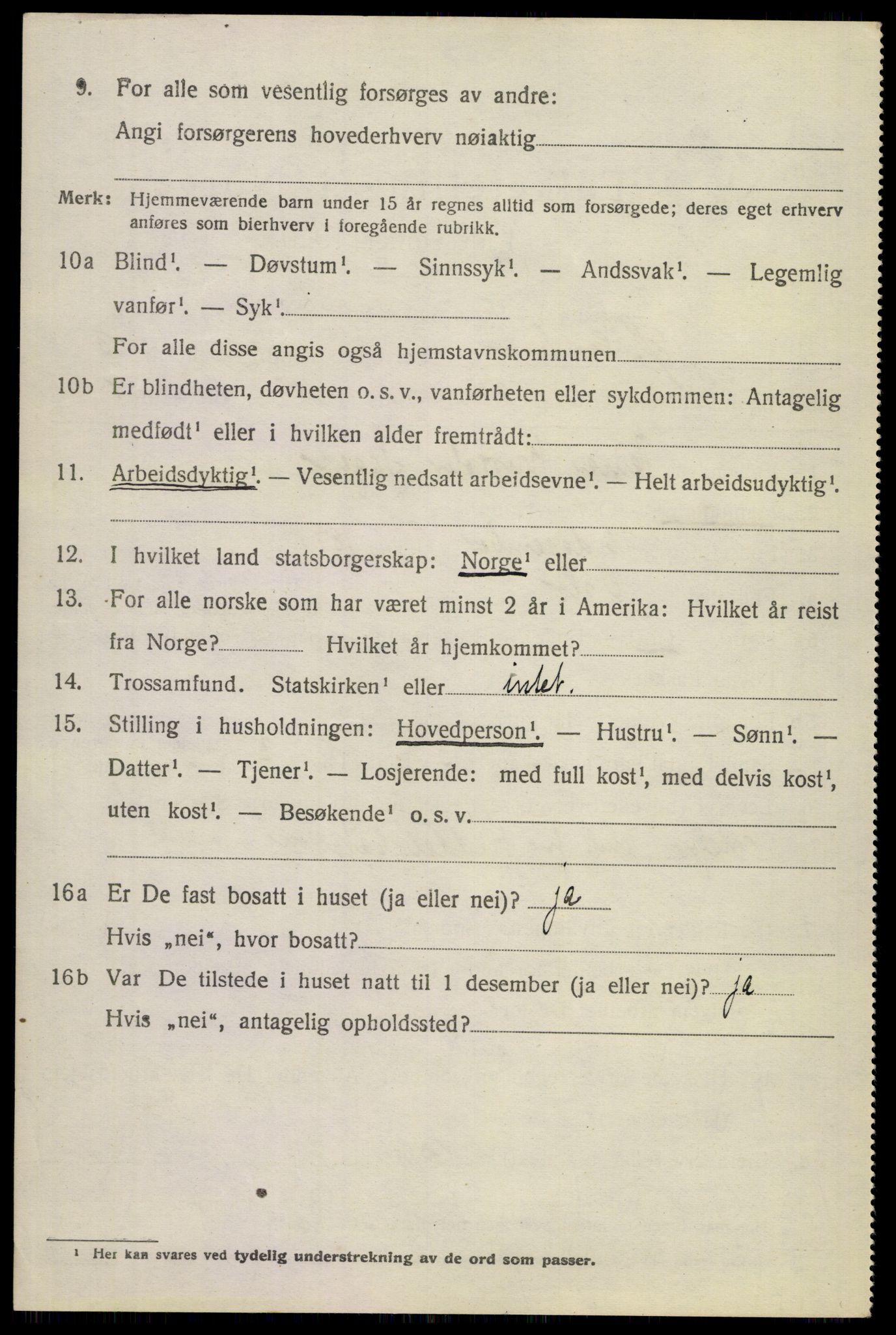SAKO, 1920 census for Øvre Sandsvær, 1920, p. 2533