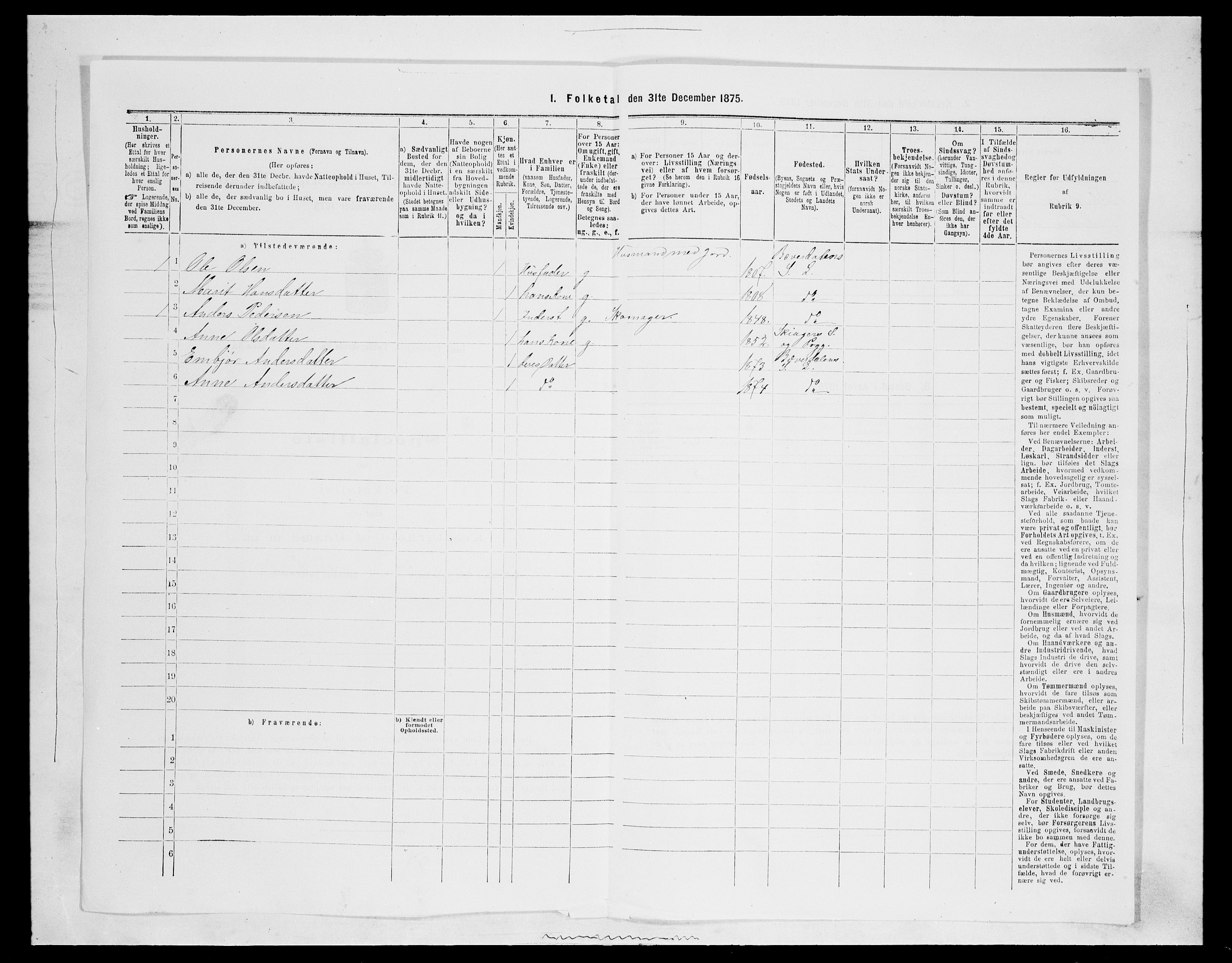 SAH, 1875 census for 0514P Lom, 1875, p. 778