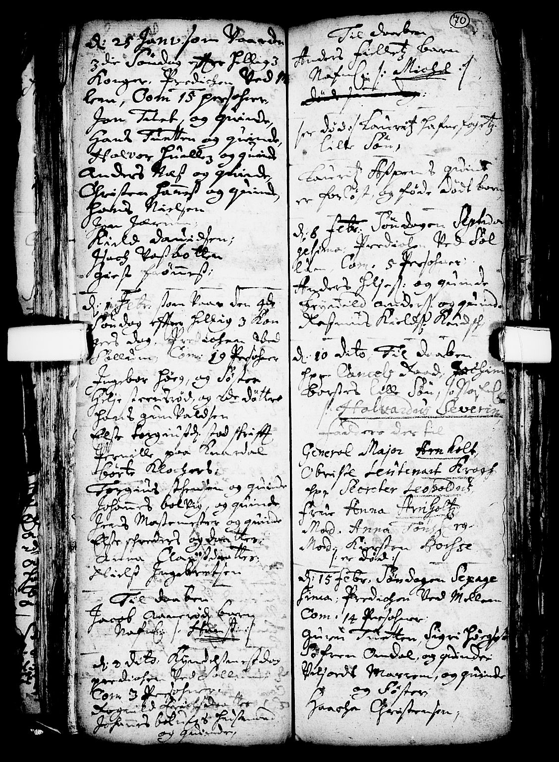 Solum kirkebøker, SAKO/A-306/F/Fa/L0001: Parish register (official) no. I 1, 1701-1716, p. 70