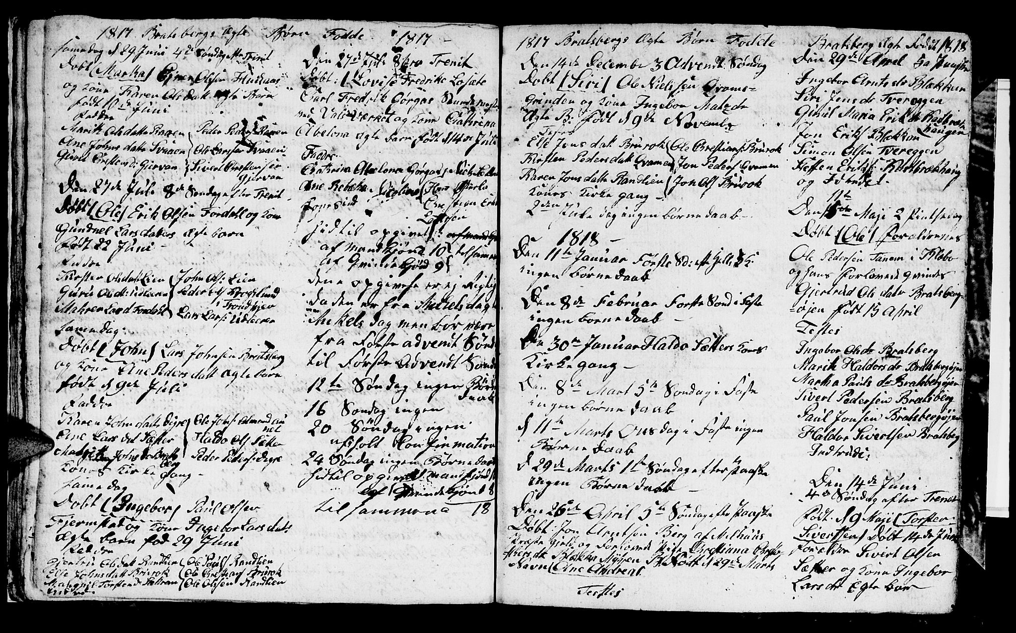 Ministerialprotokoller, klokkerbøker og fødselsregistre - Sør-Trøndelag, AV/SAT-A-1456/608/L0335: Parish register (copy) no. 608C01, 1797-1820