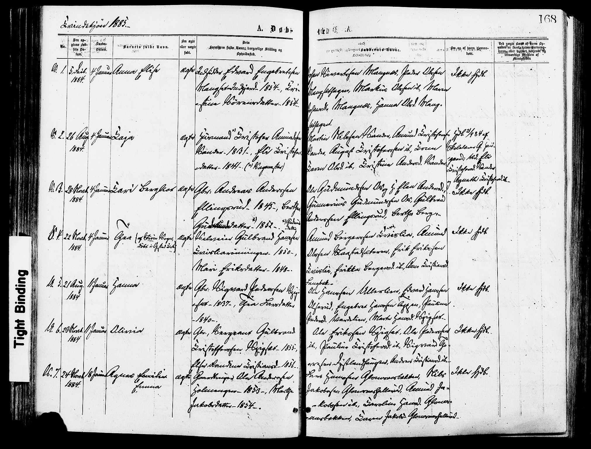 Sør-Odal prestekontor, SAH/PREST-030/H/Ha/Haa/L0005: Parish register (official) no. 5, 1876-1885, p. 168