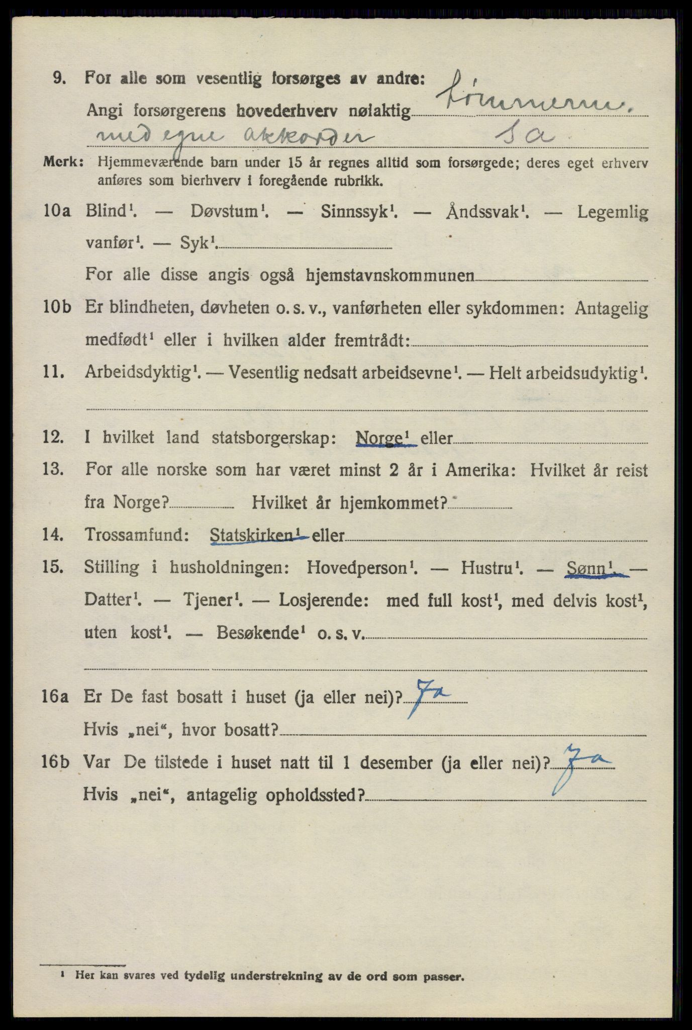 SAO, 1920 census for Oppegård, 1920, p. 6844