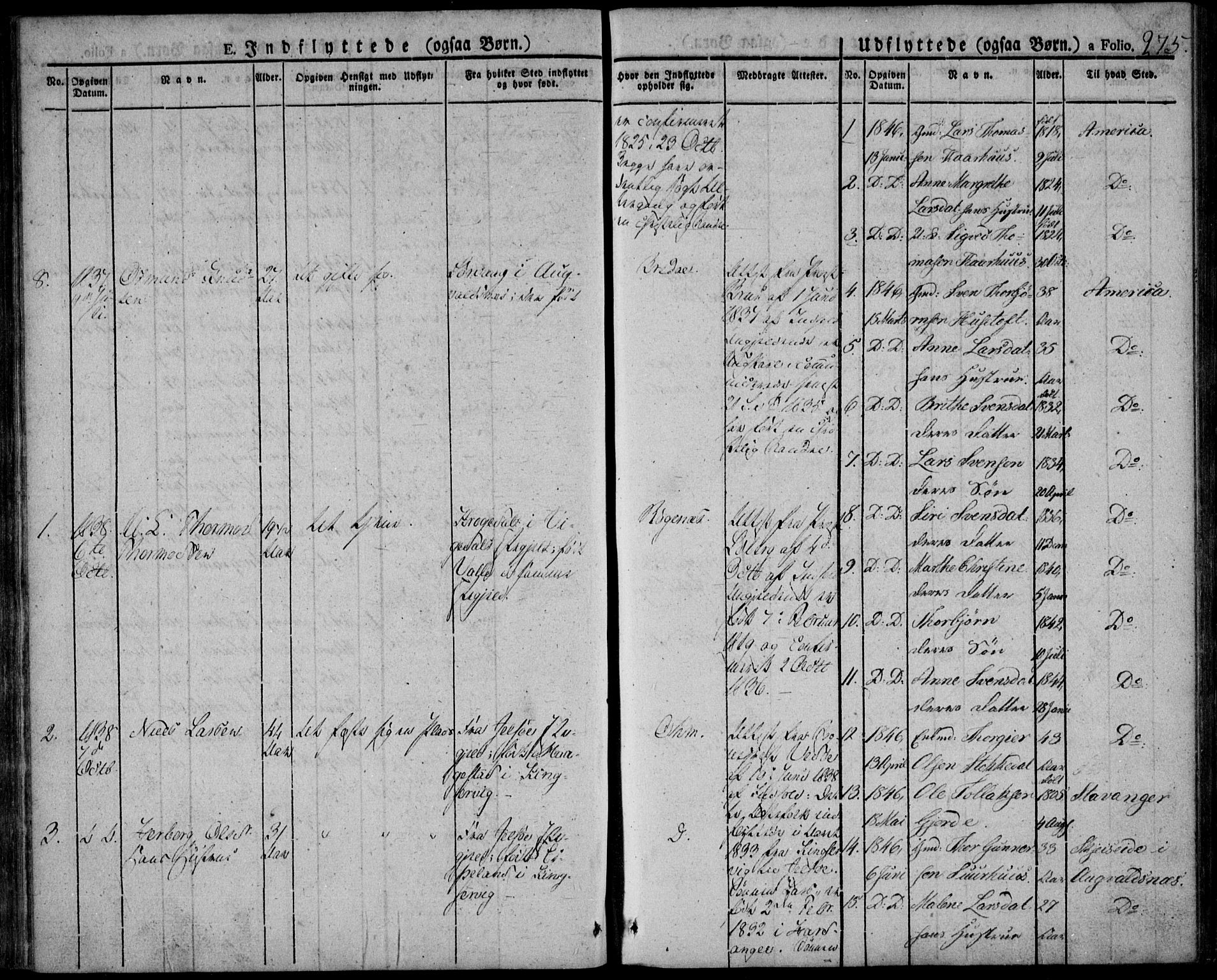 Skjold sokneprestkontor, AV/SAST-A-101847/H/Ha/Haa/L0005: Parish register (official) no. A 5, 1830-1856, p. 275