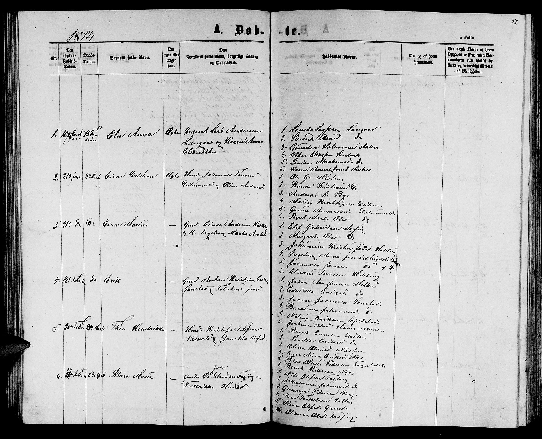 Ministerialprotokoller, klokkerbøker og fødselsregistre - Nord-Trøndelag, SAT/A-1458/714/L0133: Parish register (copy) no. 714C02, 1865-1877, p. 52