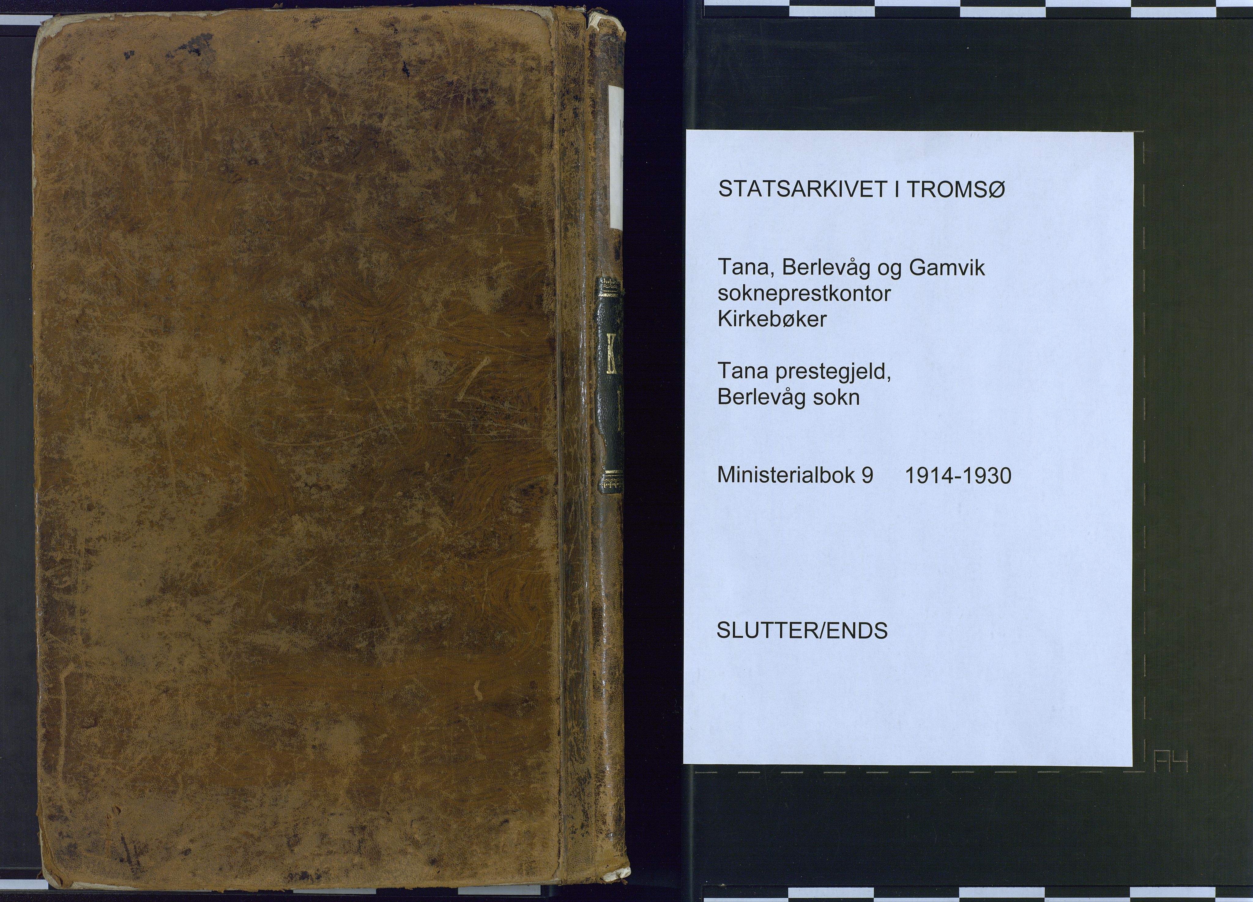Tana sokneprestkontor, SATØ/S-1334/H/Ha: Parish register (official) no. 9, 1914-1930