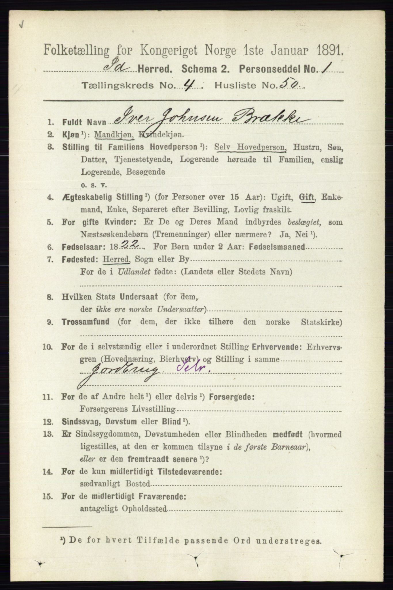 RA, 1891 census for 0117 Idd, 1891, p. 3159