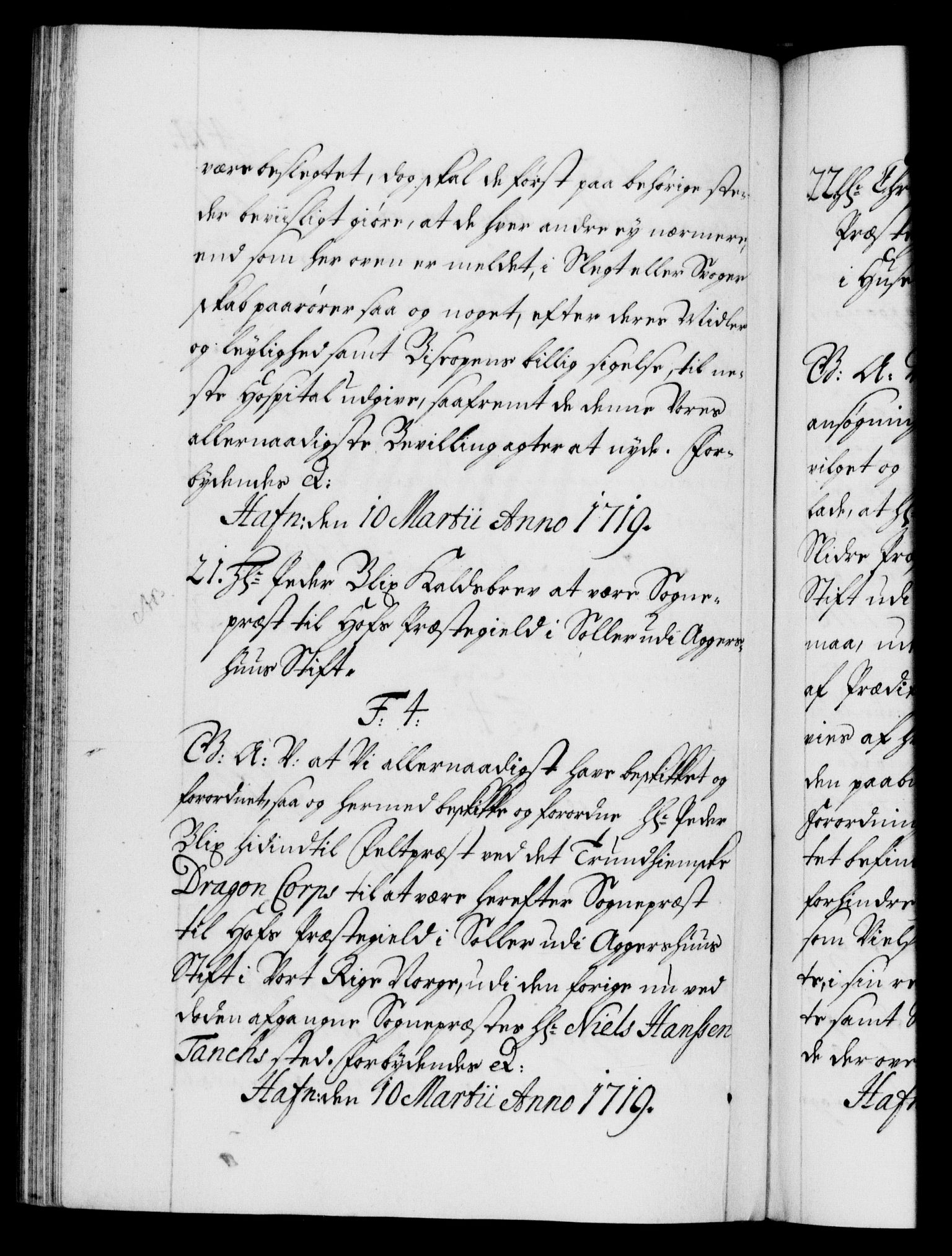 Danske Kanselli 1572-1799, AV/RA-EA-3023/F/Fc/Fca/Fcaa/L0022: Norske registre, 1716-1719, p. 474b