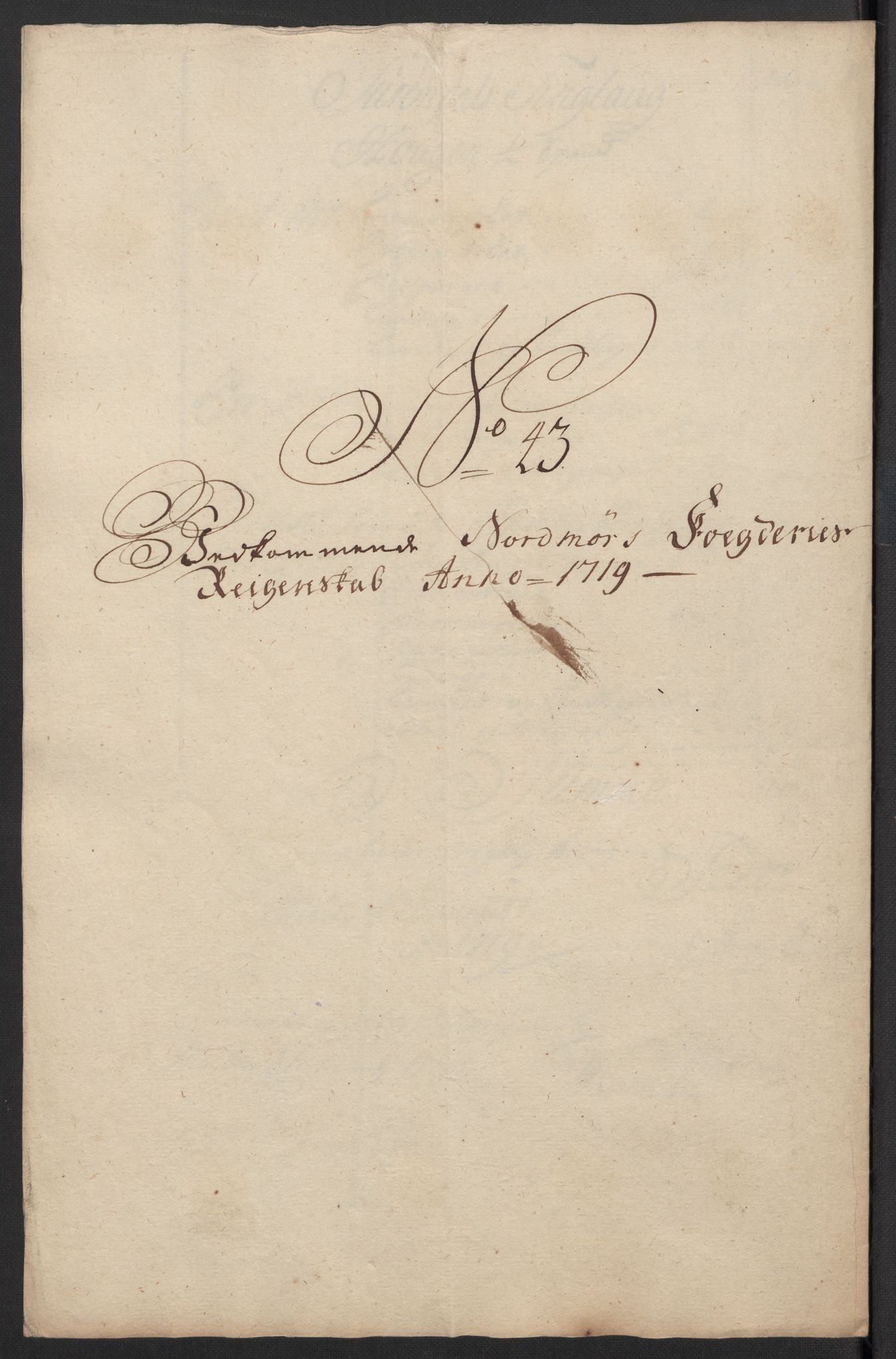 Rentekammeret inntil 1814, Reviderte regnskaper, Fogderegnskap, RA/EA-4092/R56/L3752: Fogderegnskap Nordmøre, 1719, p. 251