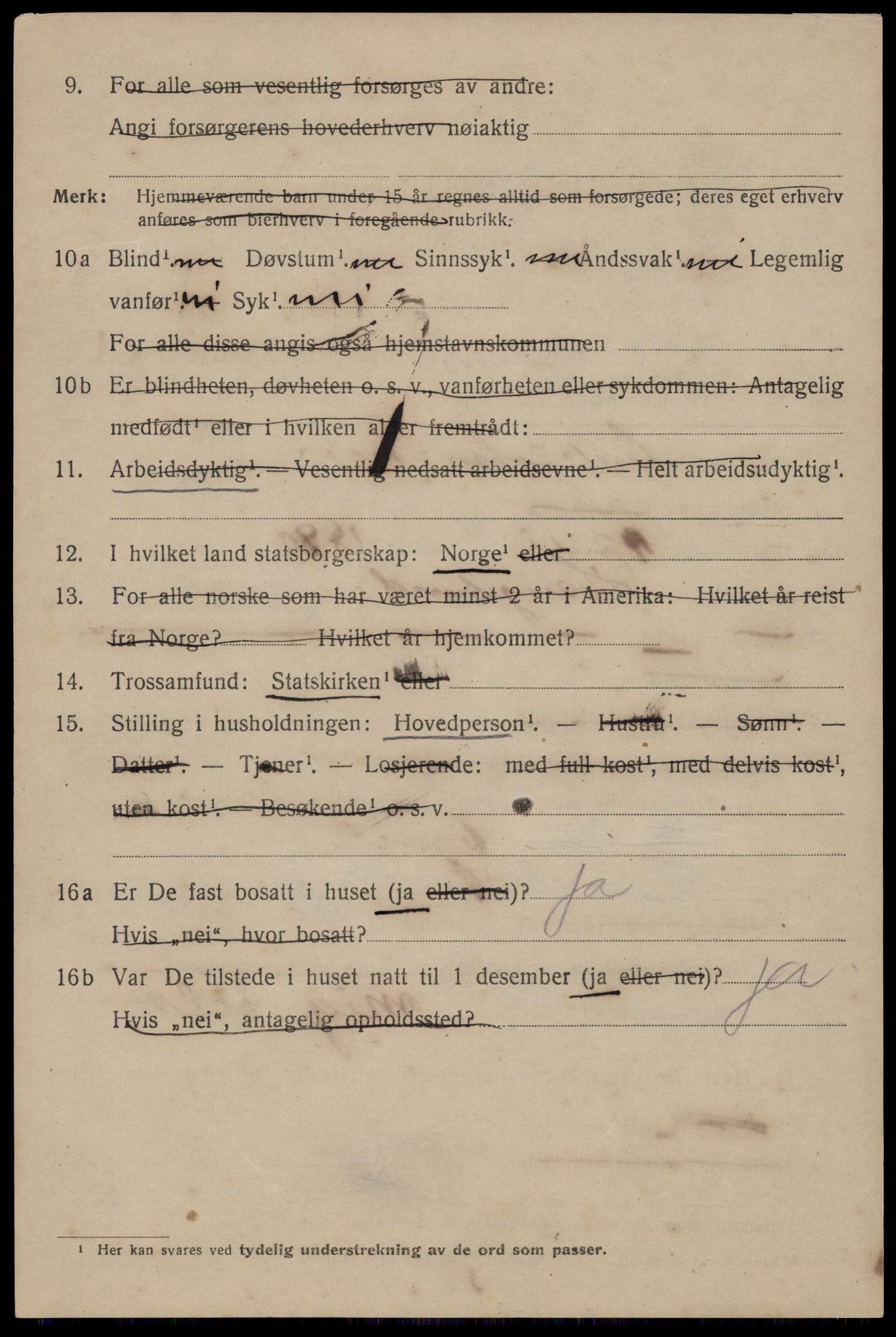 SAST, 1920 census for Haugesund, 1920, p. 12134