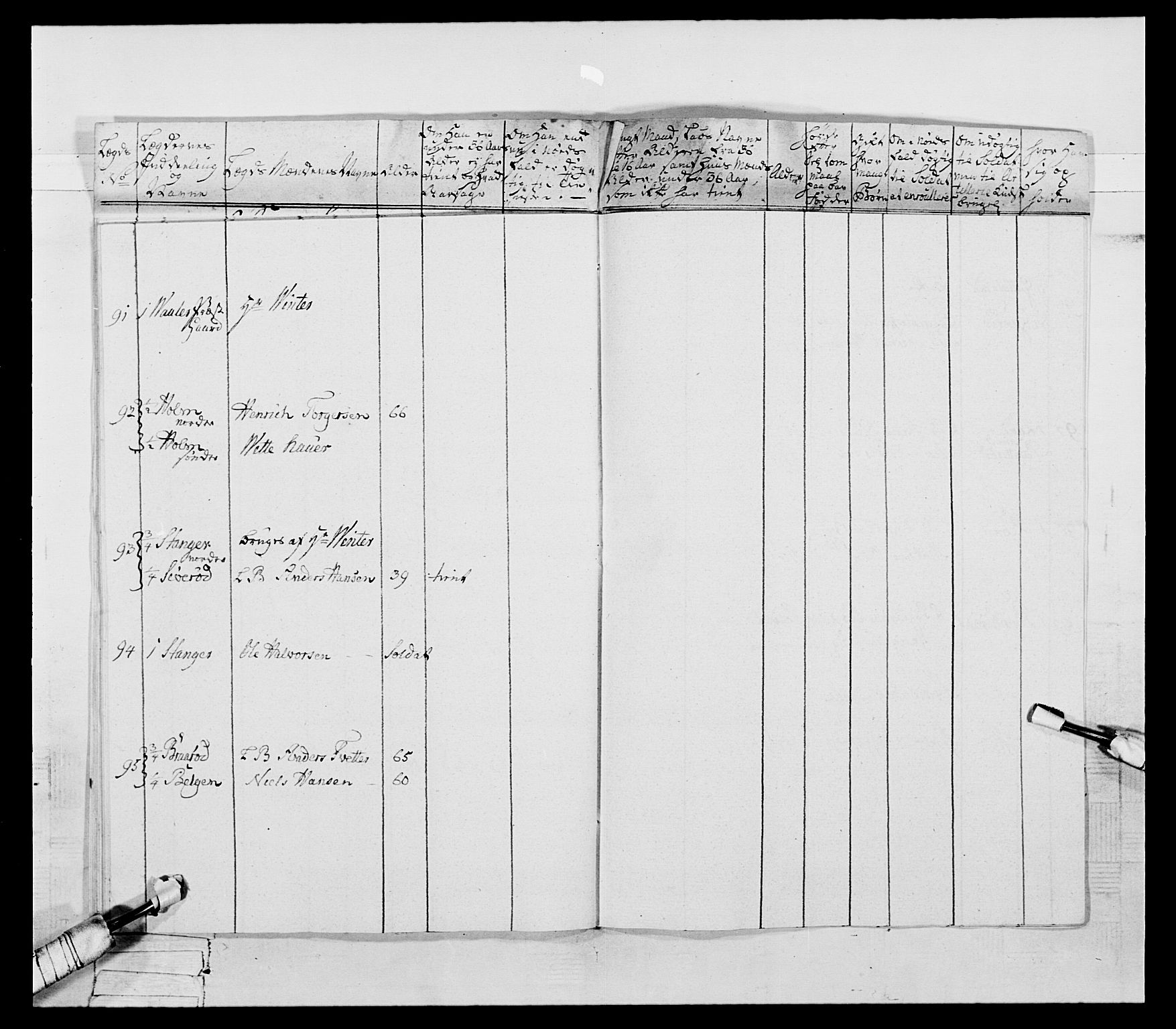 Generalitets- og kommissariatskollegiet, Det kongelige norske kommissariatskollegium, AV/RA-EA-5420/E/Eh/L0053: 1. Smålenske nasjonale infanteriregiment, 1789, p. 458