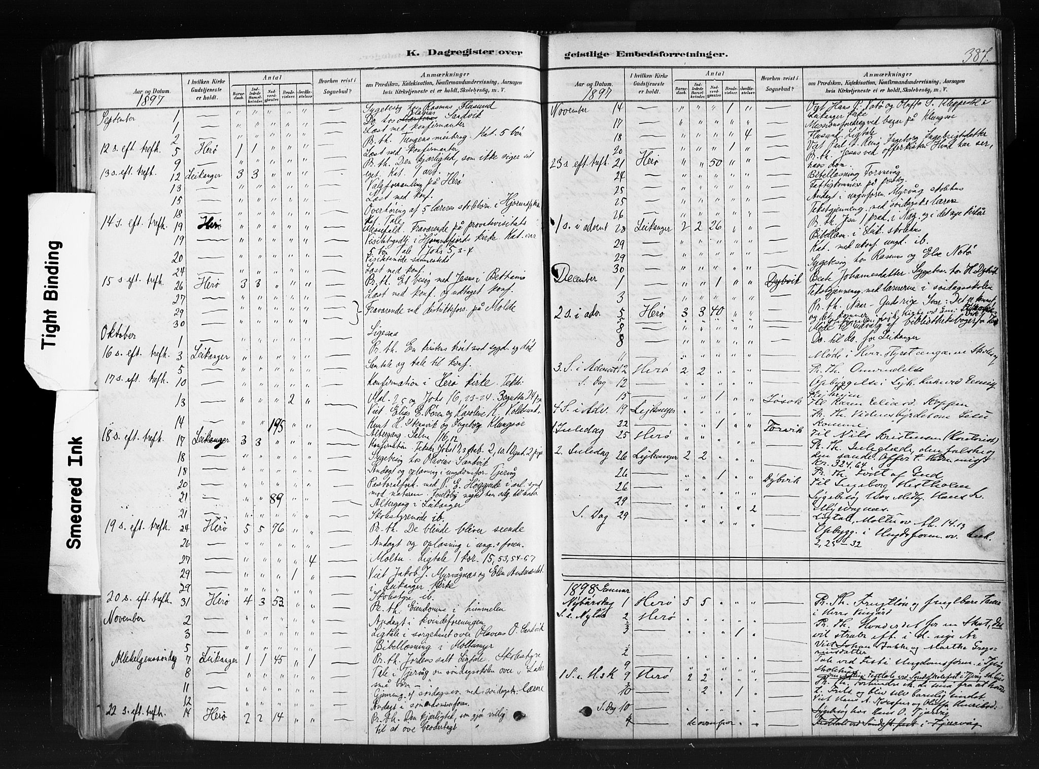 Ministerialprotokoller, klokkerbøker og fødselsregistre - Møre og Romsdal, SAT/A-1454/507/L0073: Parish register (official) no. 507A08, 1878-1904, p. 387