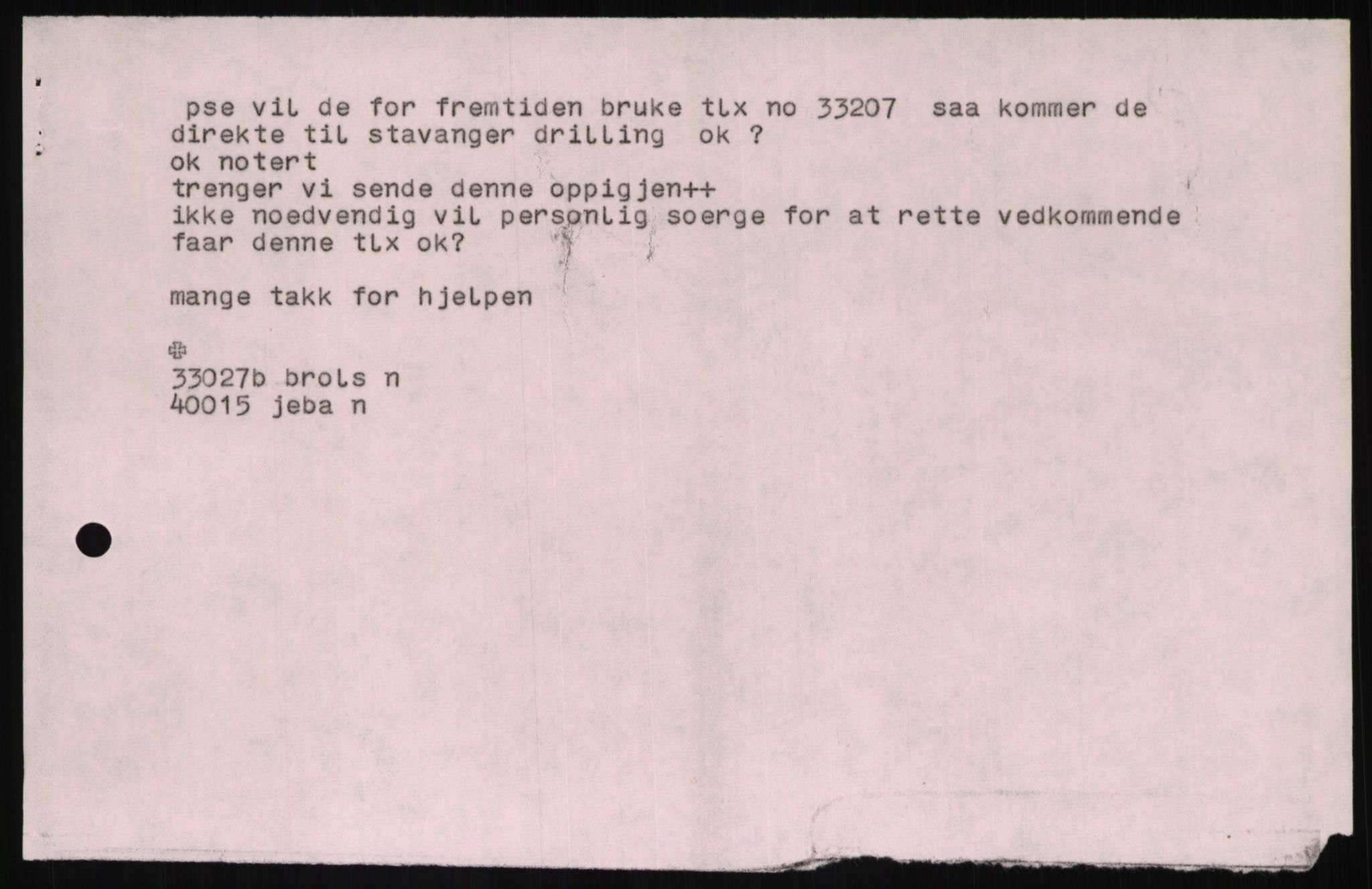 Pa 1503 - Stavanger Drilling AS, AV/SAST-A-101906/D/L0006: Korrespondanse og saksdokumenter, 1974-1984, p. 786