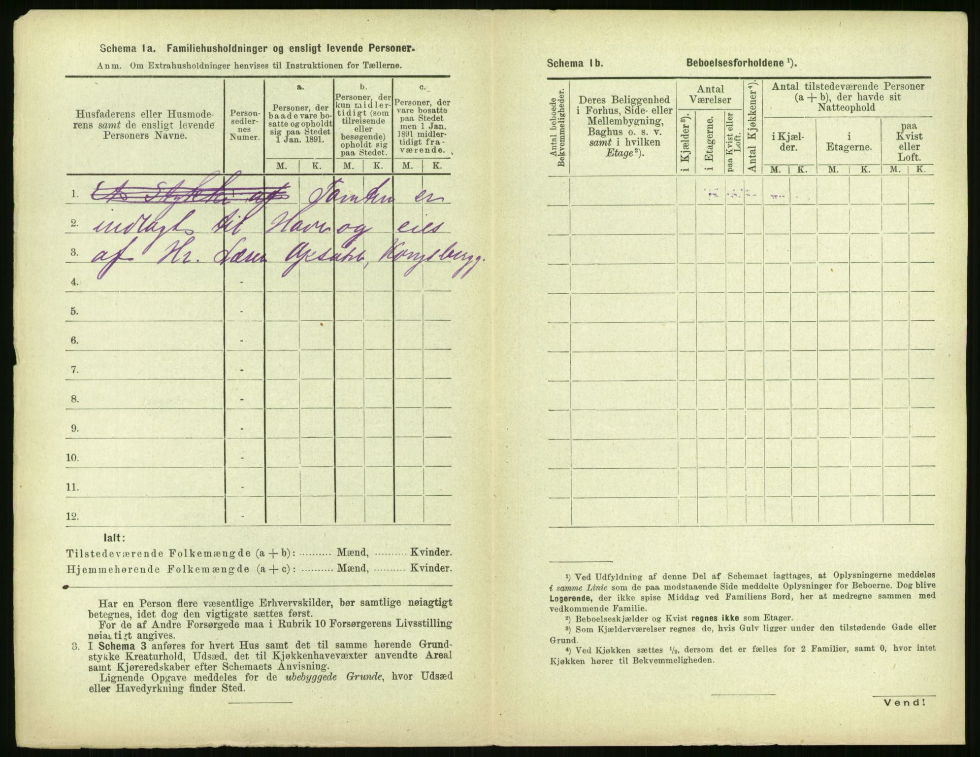 RA, 1891 census for 0301 Kristiania, 1891, p. 159693