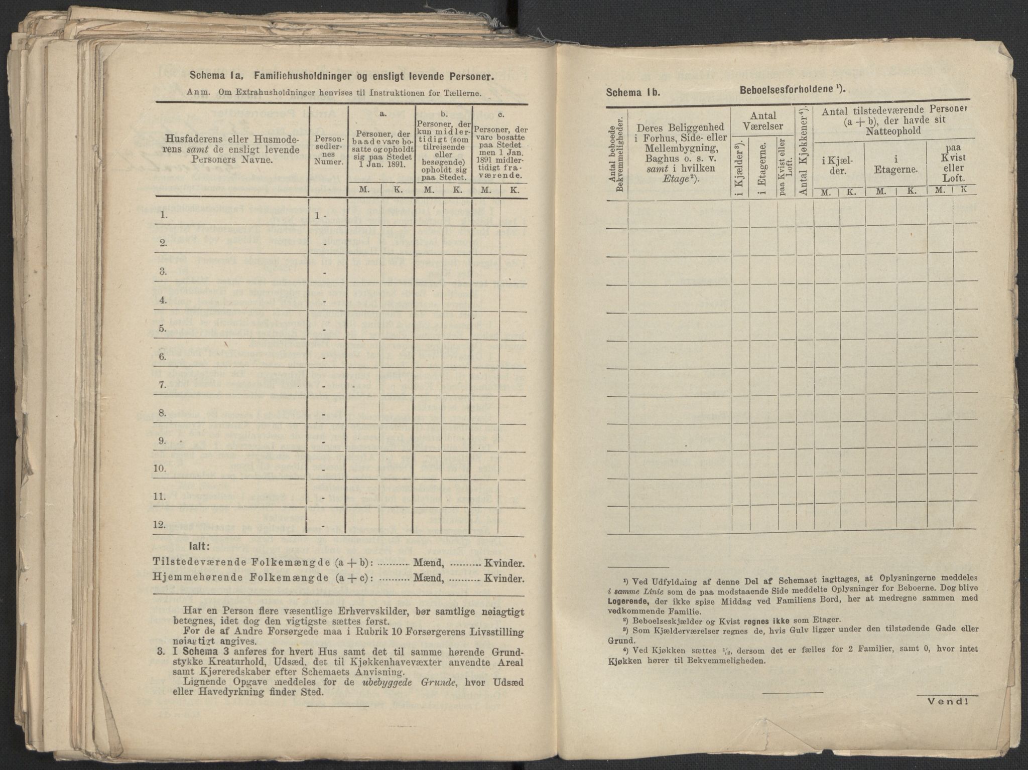 RA, 1891 Census for 1301 Bergen, 1891, p. 6734