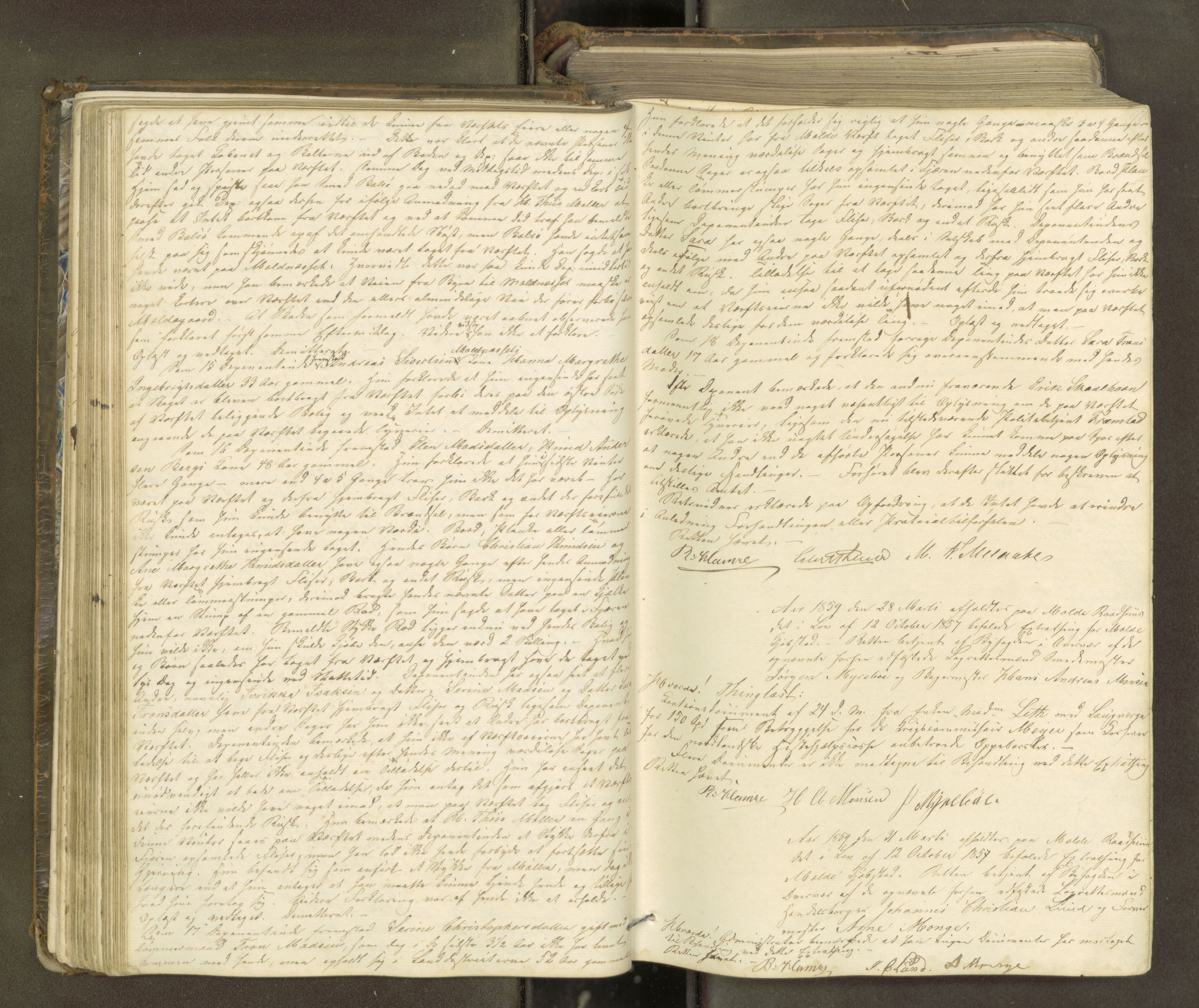 Molde byfogd, AV/SAT-A-0025/1/1A/L0009: Justisprotokoll, 1858-1863, p. 46b-47a