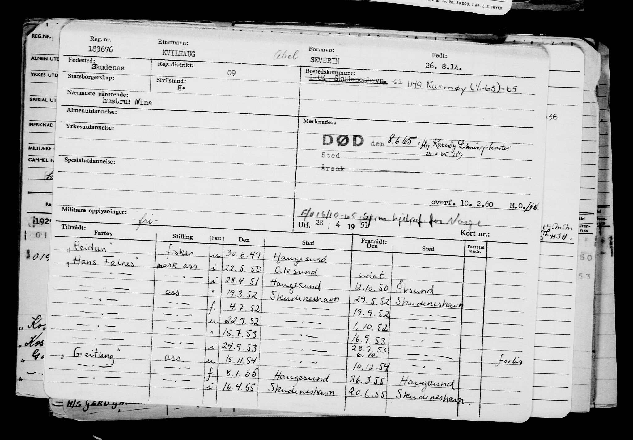 Direktoratet for sjømenn, AV/RA-S-3545/G/Gb/L0123: Hovedkort, 1914, p. 415