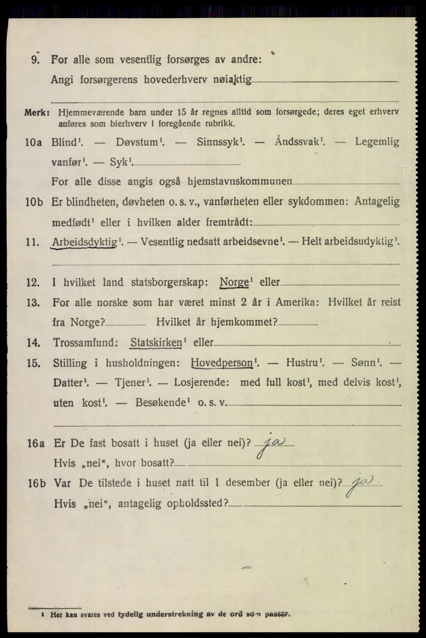 SAH, 1920 census for Øvre Rendal, 1920, p. 3246