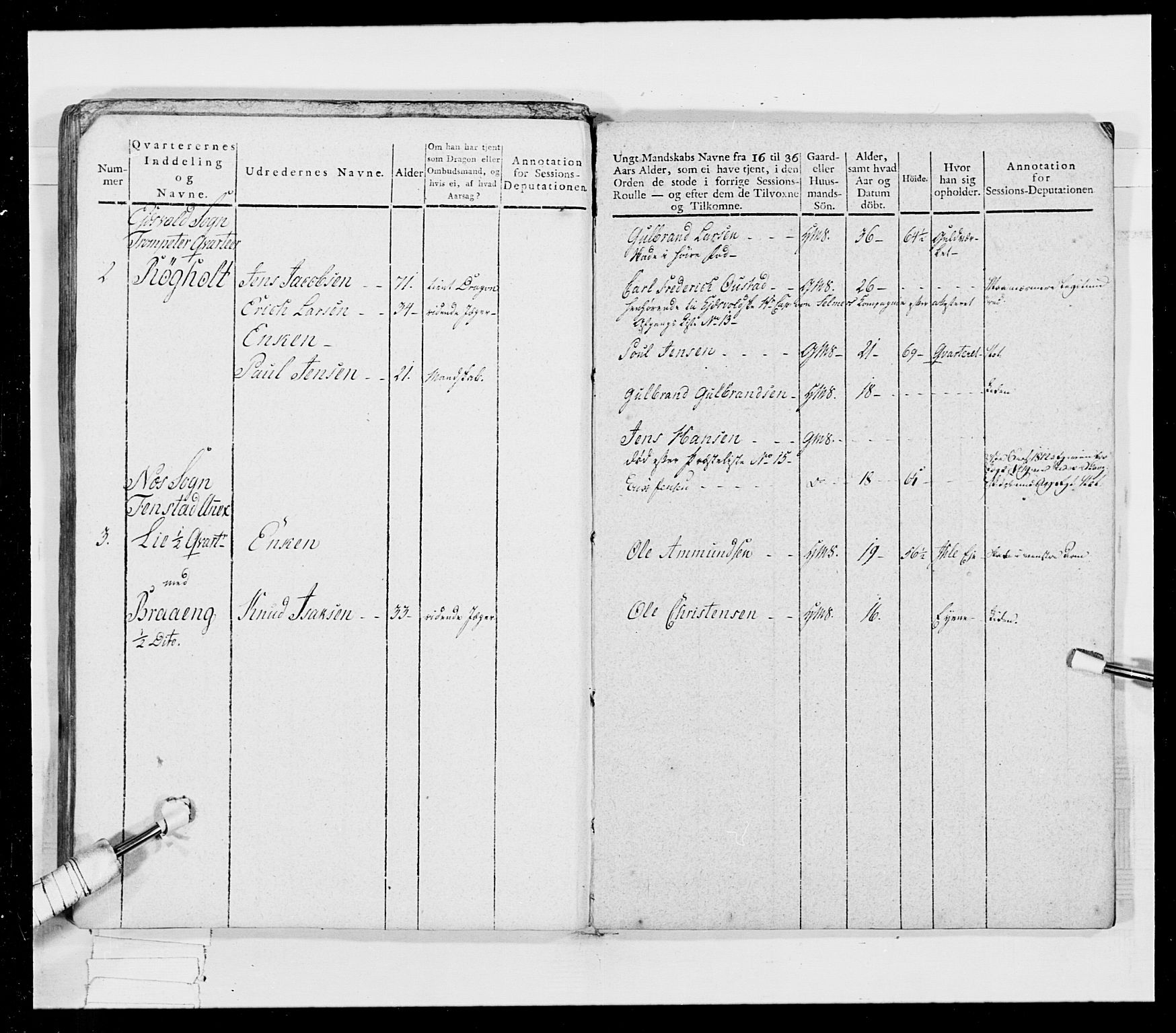 Generalitets- og kommissariatskollegiet, Det kongelige norske kommissariatskollegium, AV/RA-EA-5420/E/Eh/L0024: Norske jegerkorps, 1810-1812, p. 490