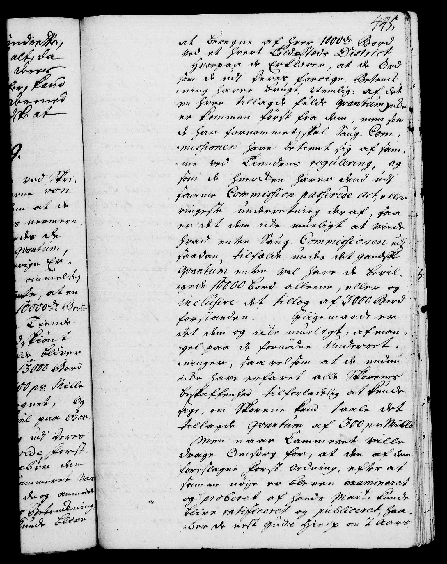 Rentekammeret, Kammerkanselliet, RA/EA-3111/G/Gh/Gha/L0020: Norsk ekstraktmemorialprotokoll (merket RK 53.65), 1738-1739, p. 445