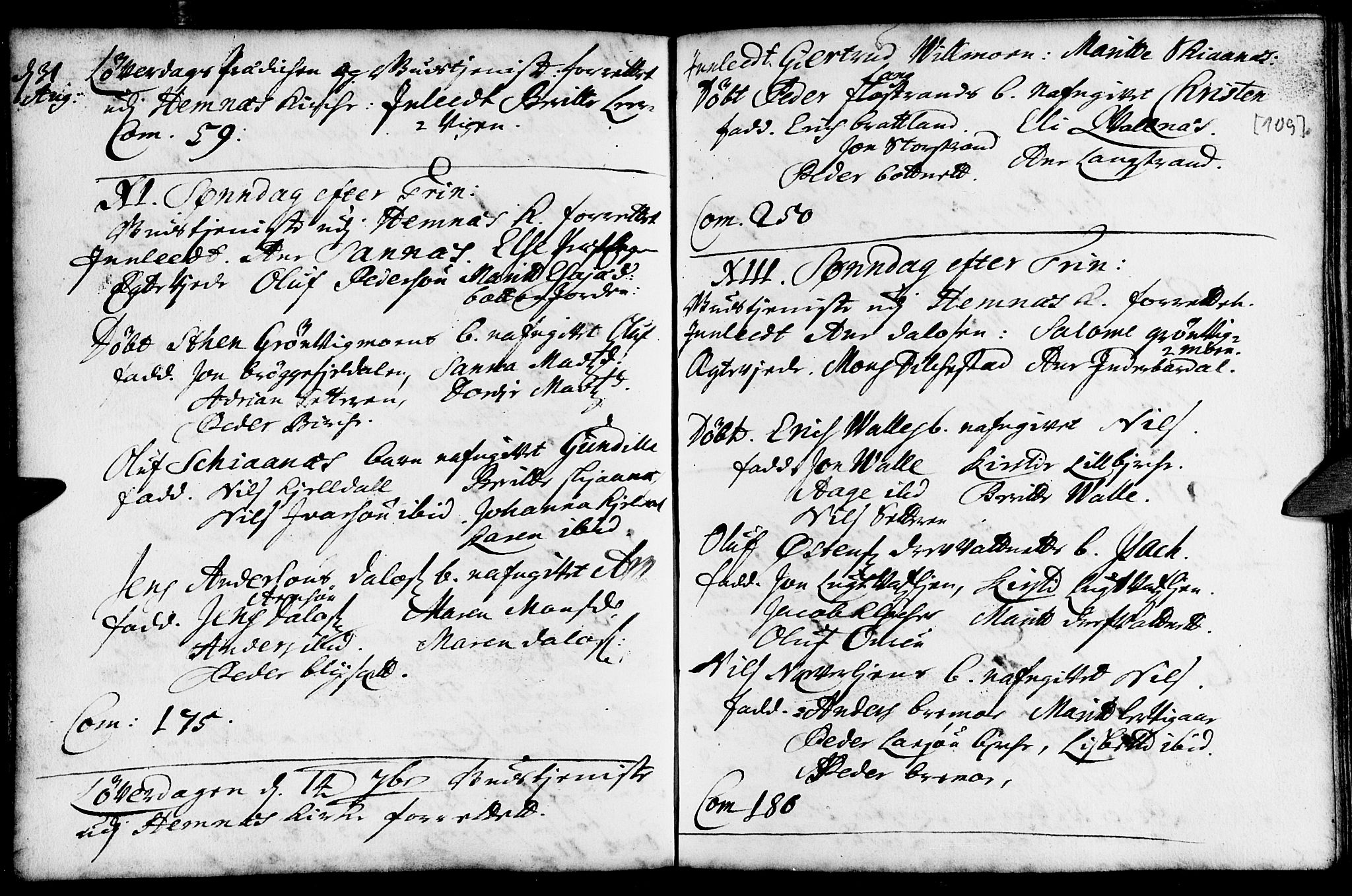 Ministerialprotokoller, klokkerbøker og fødselsregistre - Nordland, SAT/A-1459/825/L0345: Parish register (official) no. 825A01, 1704-1728, p. 109