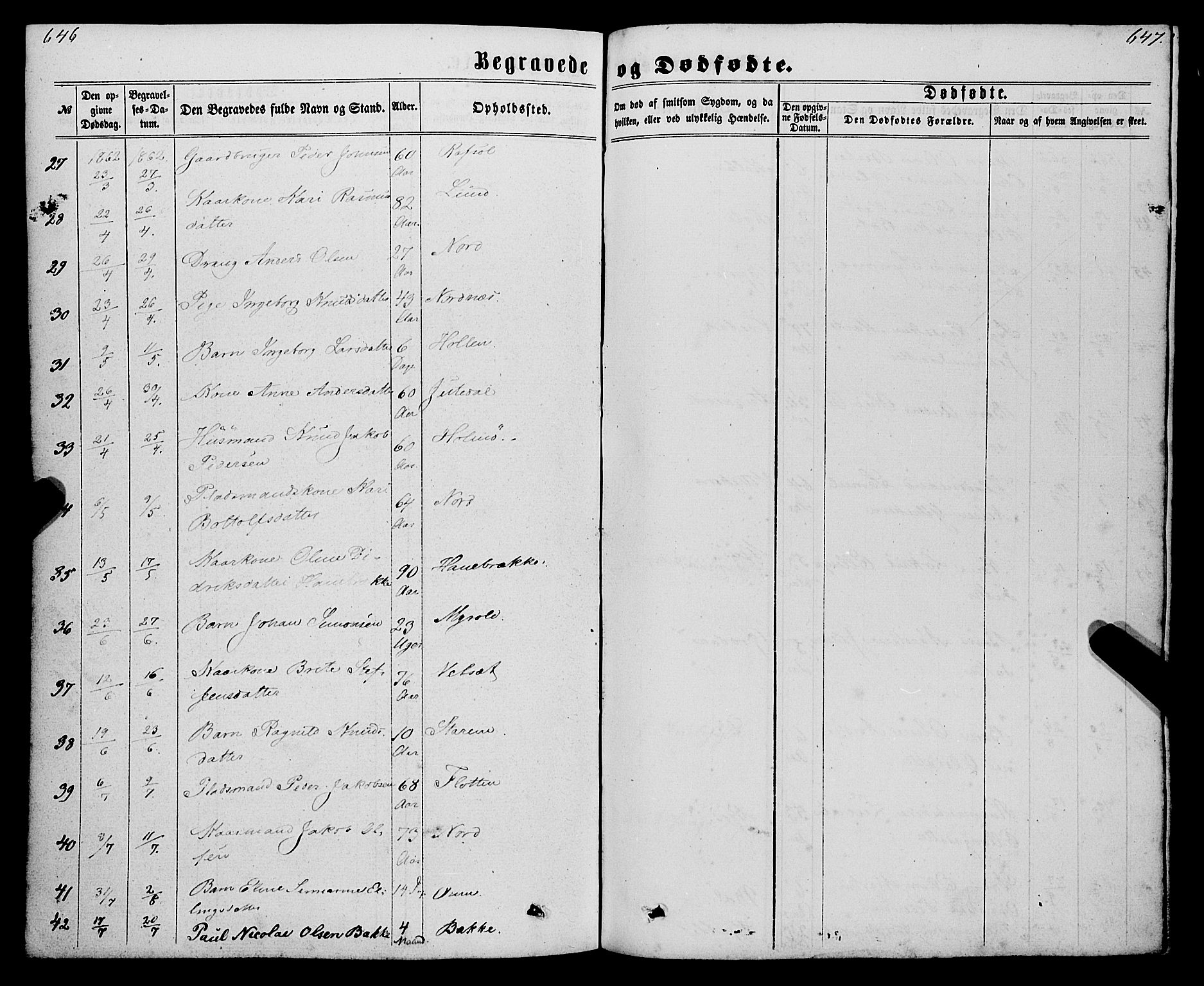 Eid sokneprestembete, AV/SAB-A-82301/H/Haa/Haaa/L0009: Parish register (official) no. A 9, 1861-1868, p. 646-647