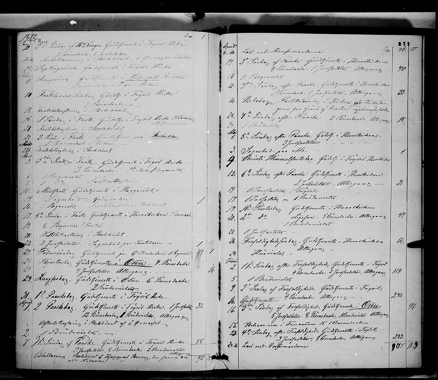 Trysil prestekontor, SAH/PREST-046/H/Ha/Haa/L0006: Parish register (official) no. 6, 1866-1873, p. 277