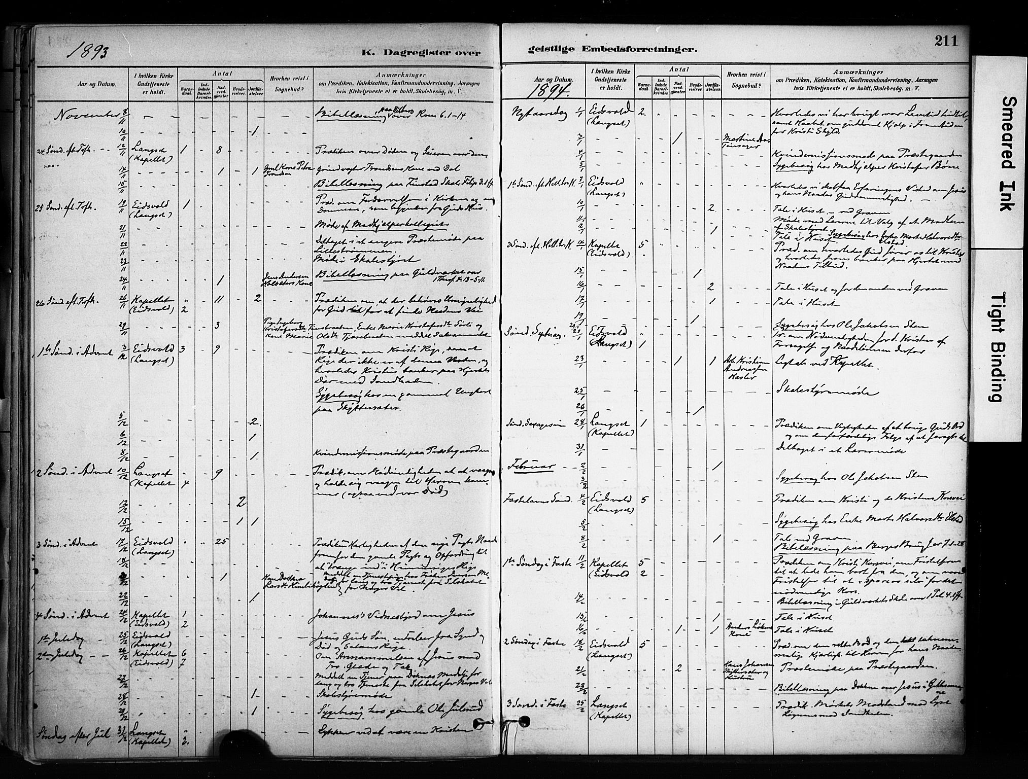 Eidsvoll prestekontor Kirkebøker, AV/SAO-A-10888/F/Fa/L0003: Parish register (official) no. I 3, 1882-1895, p. 211