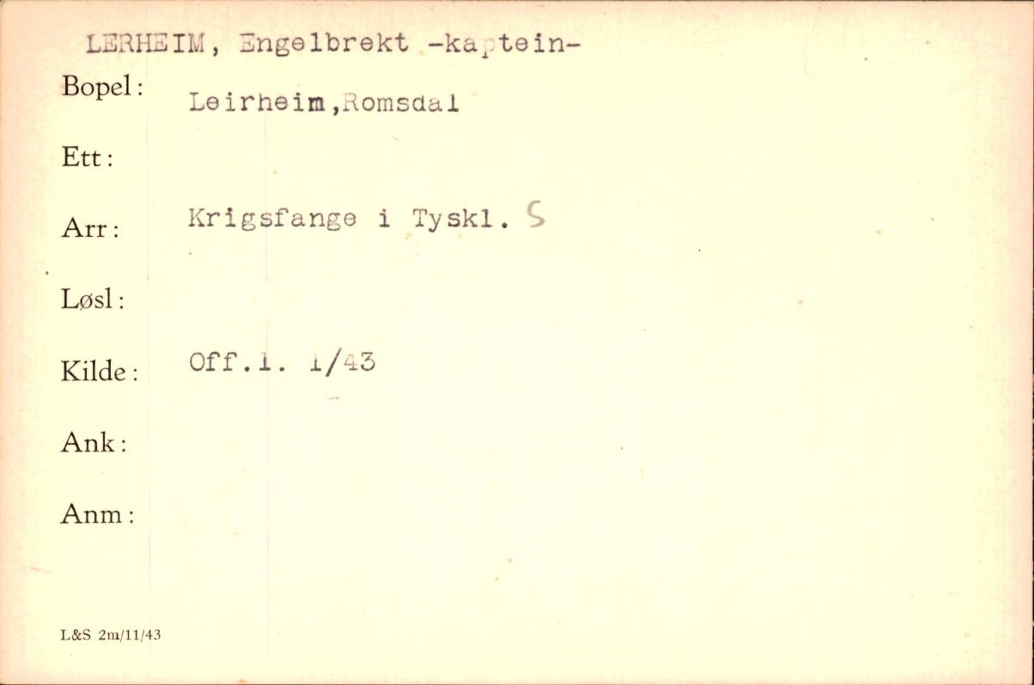 Forsvaret, Forsvarets krigshistoriske avdeling, AV/RA-RAFA-2017/Y/Yf/L0200: II-C-11-2102  -  Norske krigsfanger i Tyskland, 1940-1945, p. 635