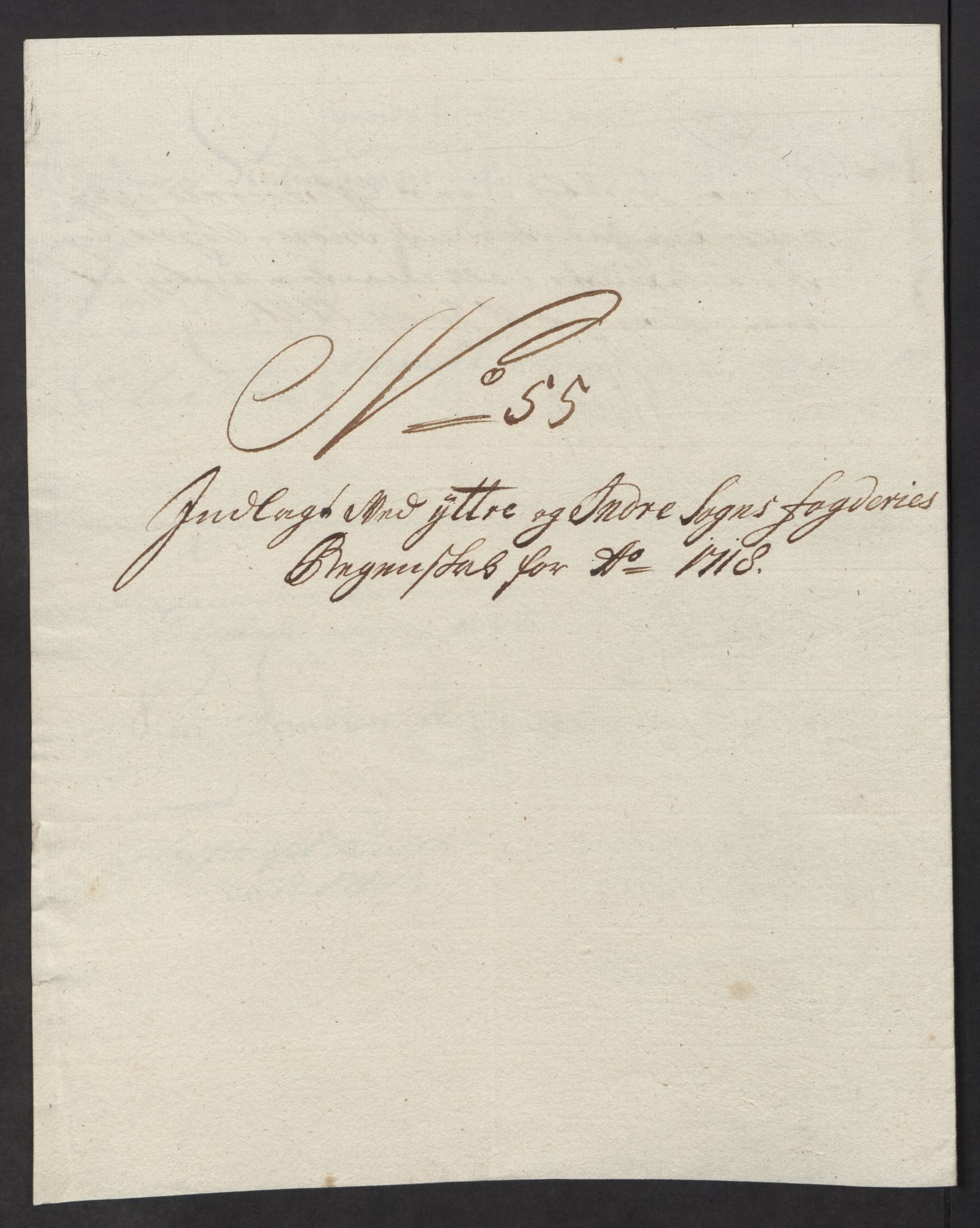 Rentekammeret inntil 1814, Reviderte regnskaper, Fogderegnskap, AV/RA-EA-4092/R52/L3321: Fogderegnskap Sogn, 1717-1718, p. 795