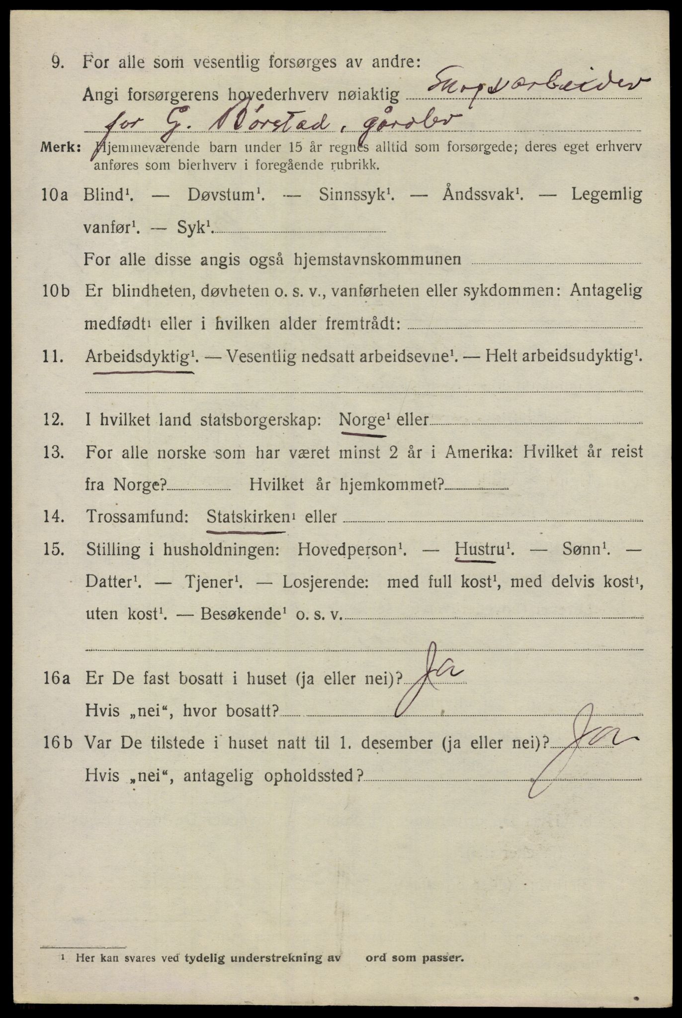 SAO, 1920 census for Eidsvoll, 1920, p. 4772