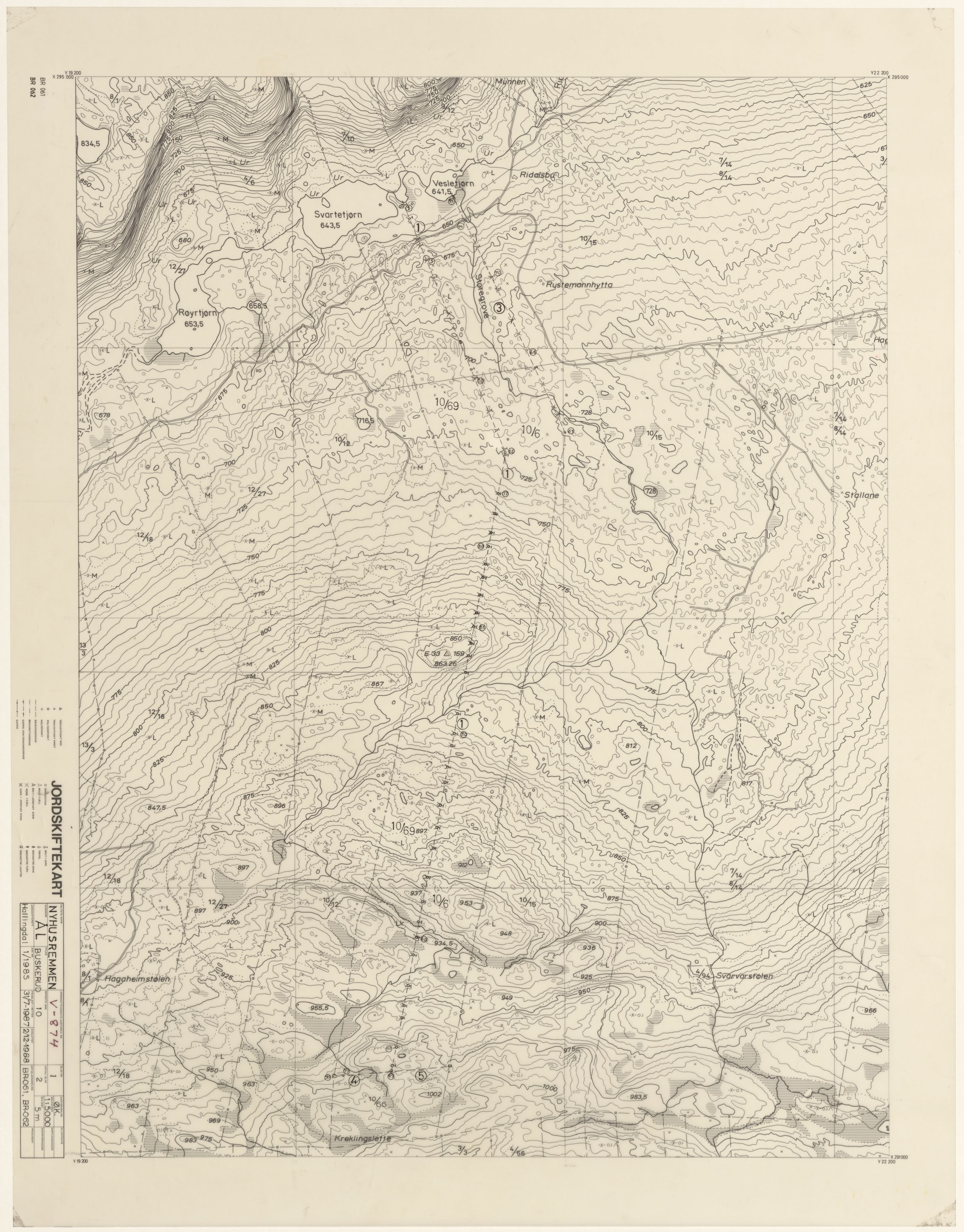 Jordskifteverkets kartarkiv, AV/RA-S-3929/T, 1859-1988, p. 1198